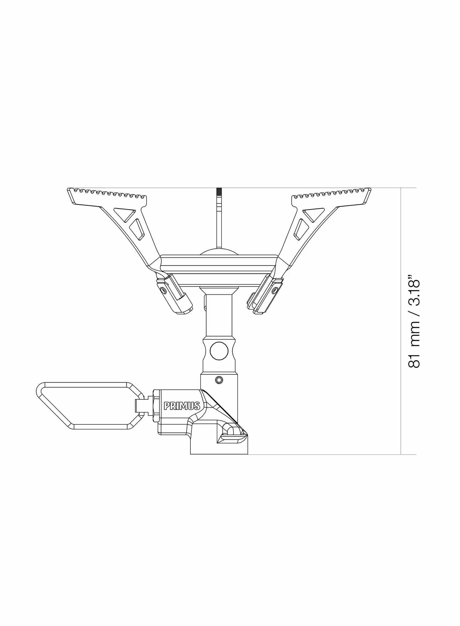 Пальник туристичний Primus Micron III Piezo