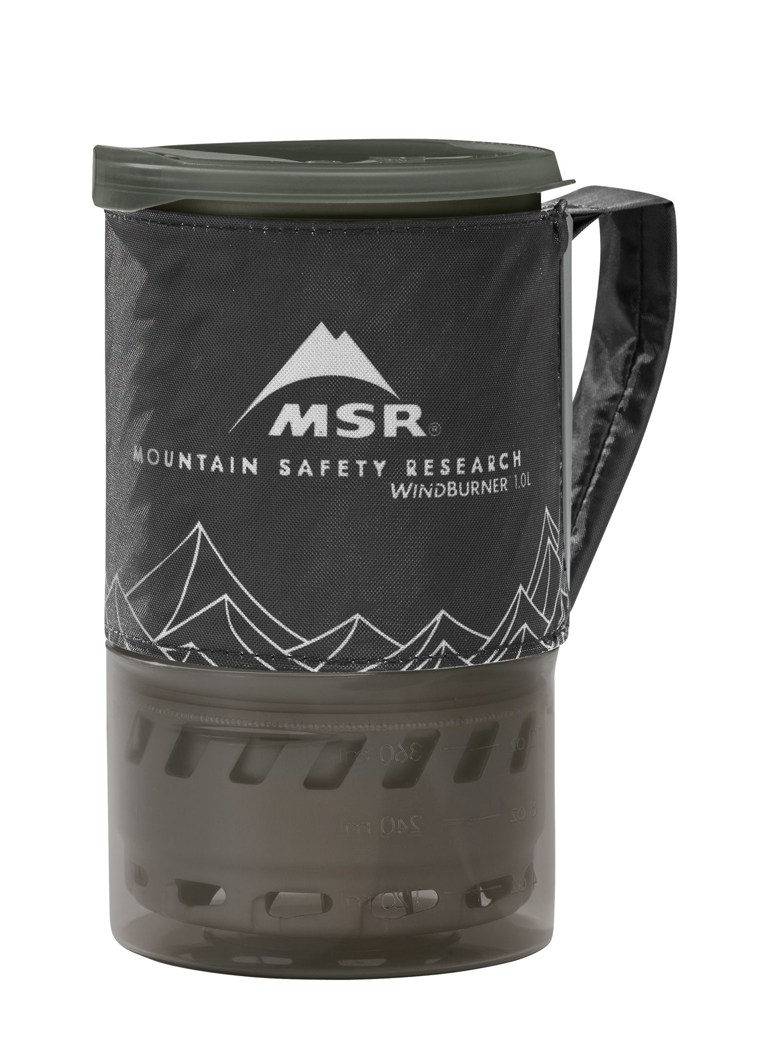 Пальник туристичний MSR WindBurner Personal Stove System 1.0L - black