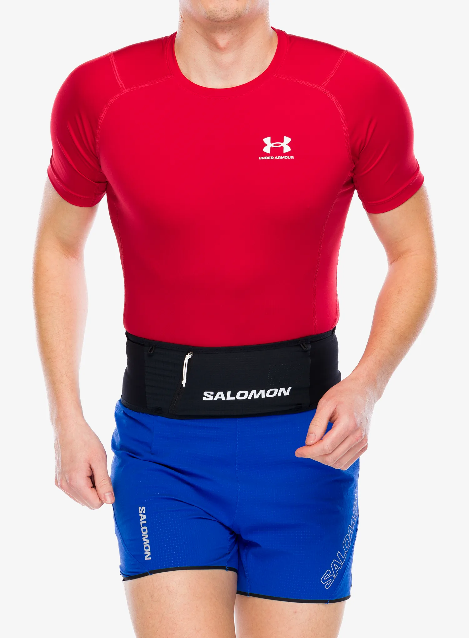 Пояс для бігу Salomon S/Lab Belt - black/white