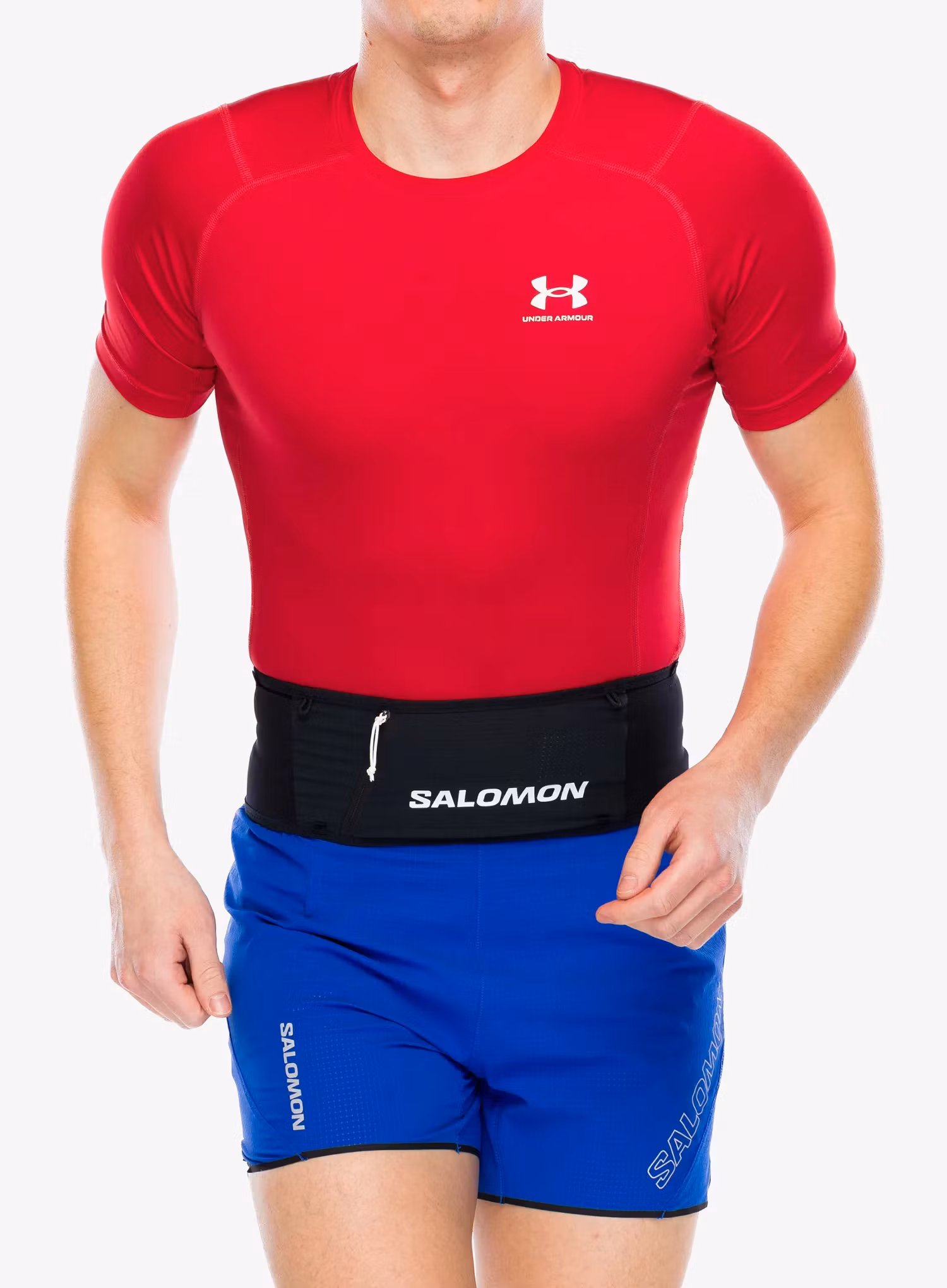Пояс для бігу Salomon S/Lab Belt - black/white