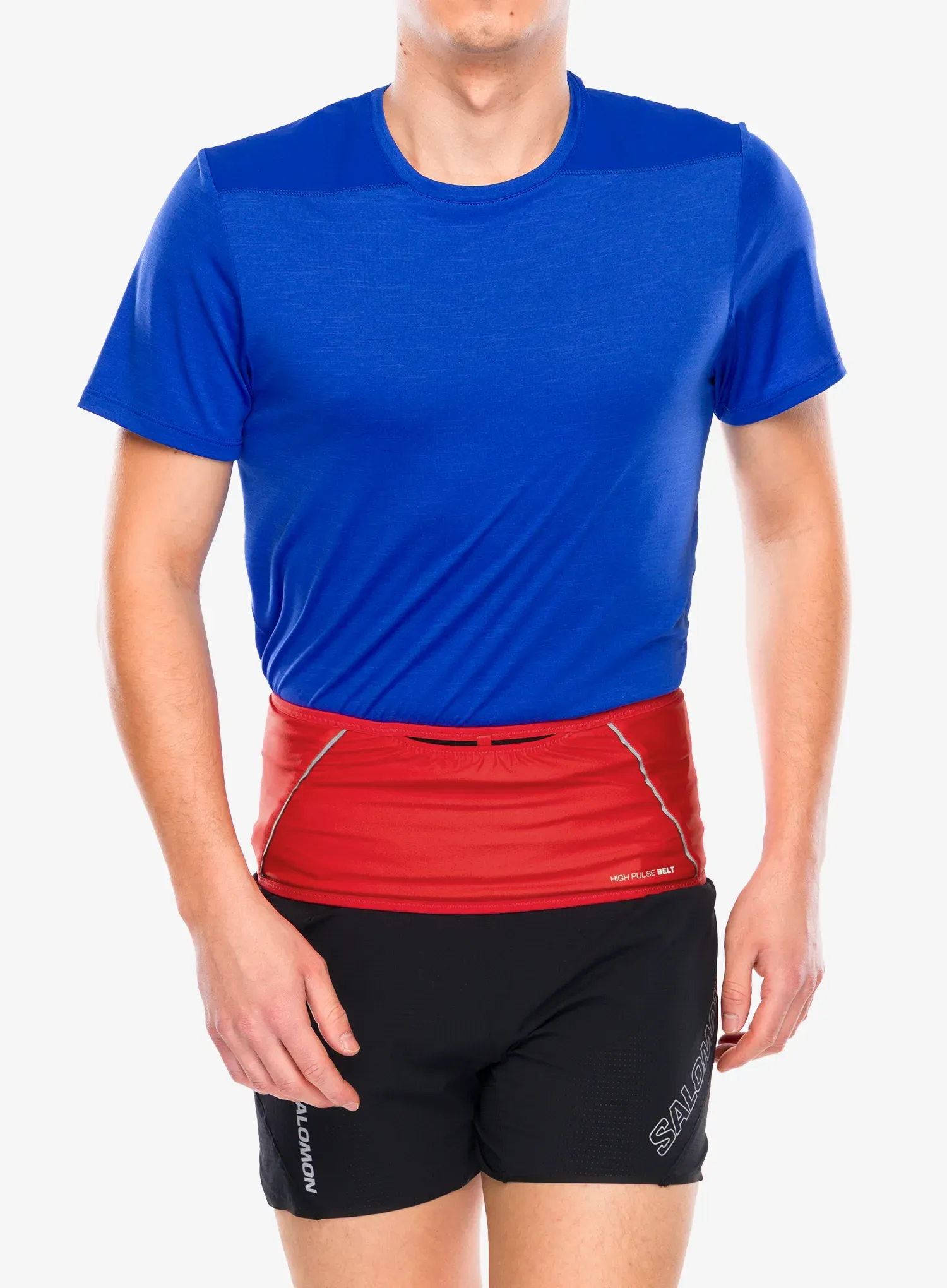 Пояс для бігу Salomon High Pulse Belt - high risk red/black