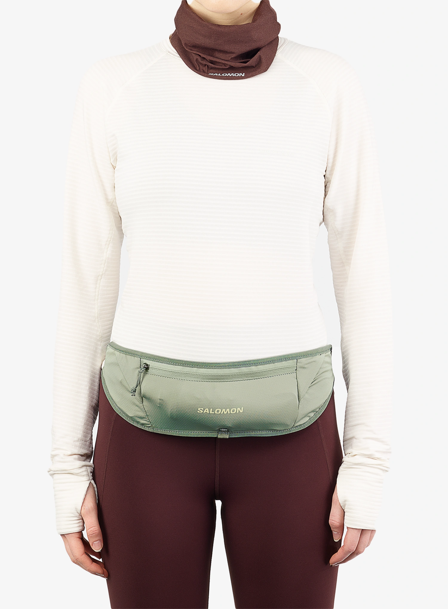 Пояс для бігу Salomon Pulse Sling Belt  - lily pad/laurel wreath
