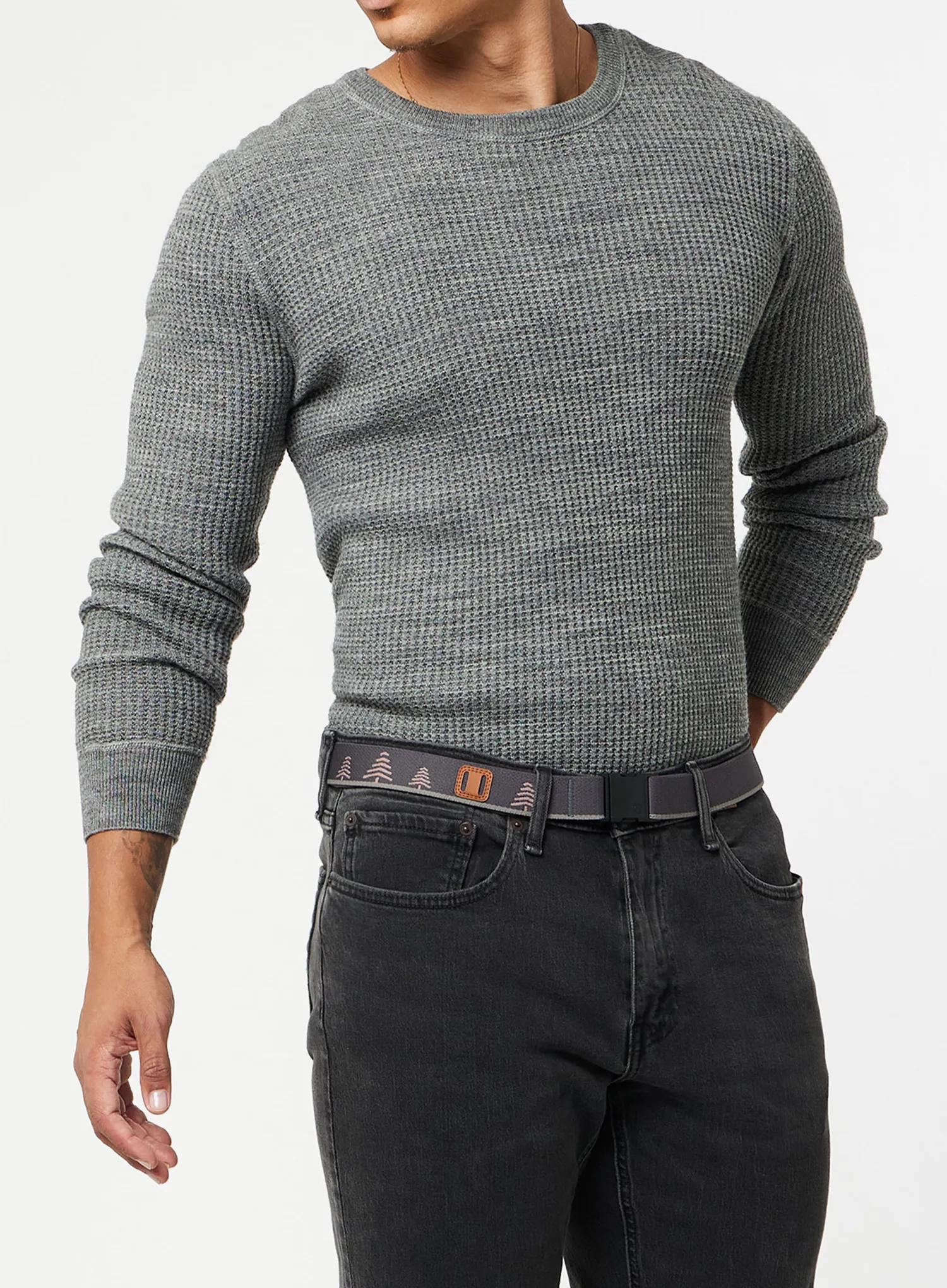 Ремінь для штанів Arcade Blackwood Slim - charcoal/blush