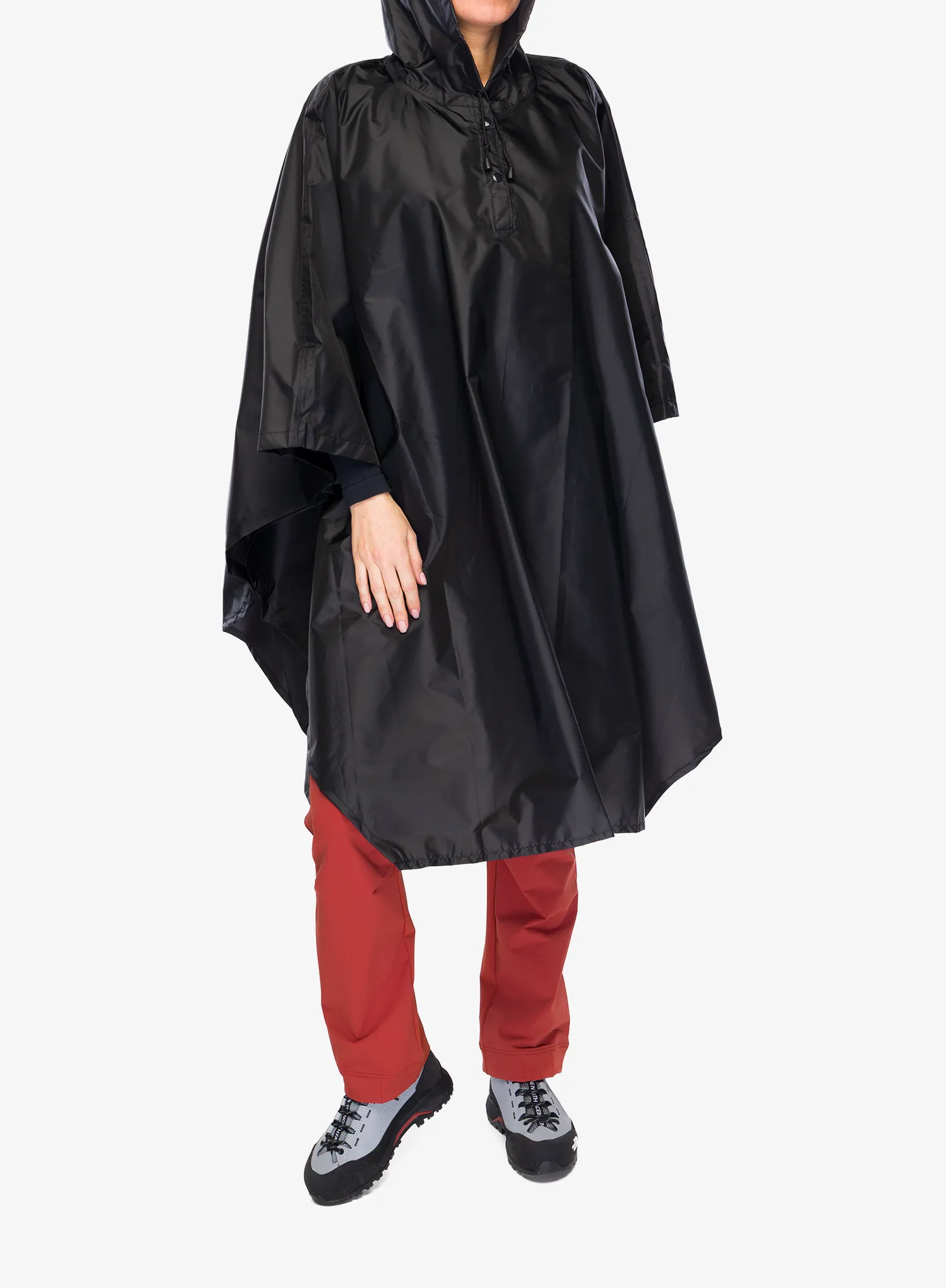 Накидка туристична CMP Nexus Unisex Poncho Fix Hood - nero