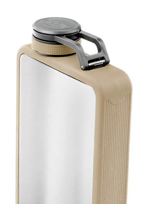 Фляга GSI Outdoors Boulder Flask 6 oz (177 ml) - sand