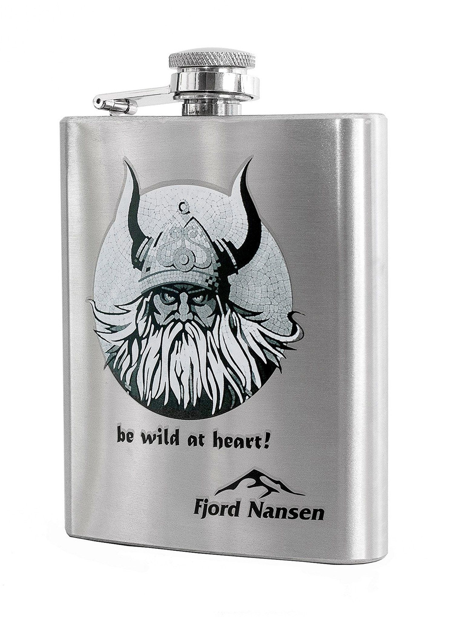 Фляга Fjord Nansen Vill Viking Hip Flask - silver