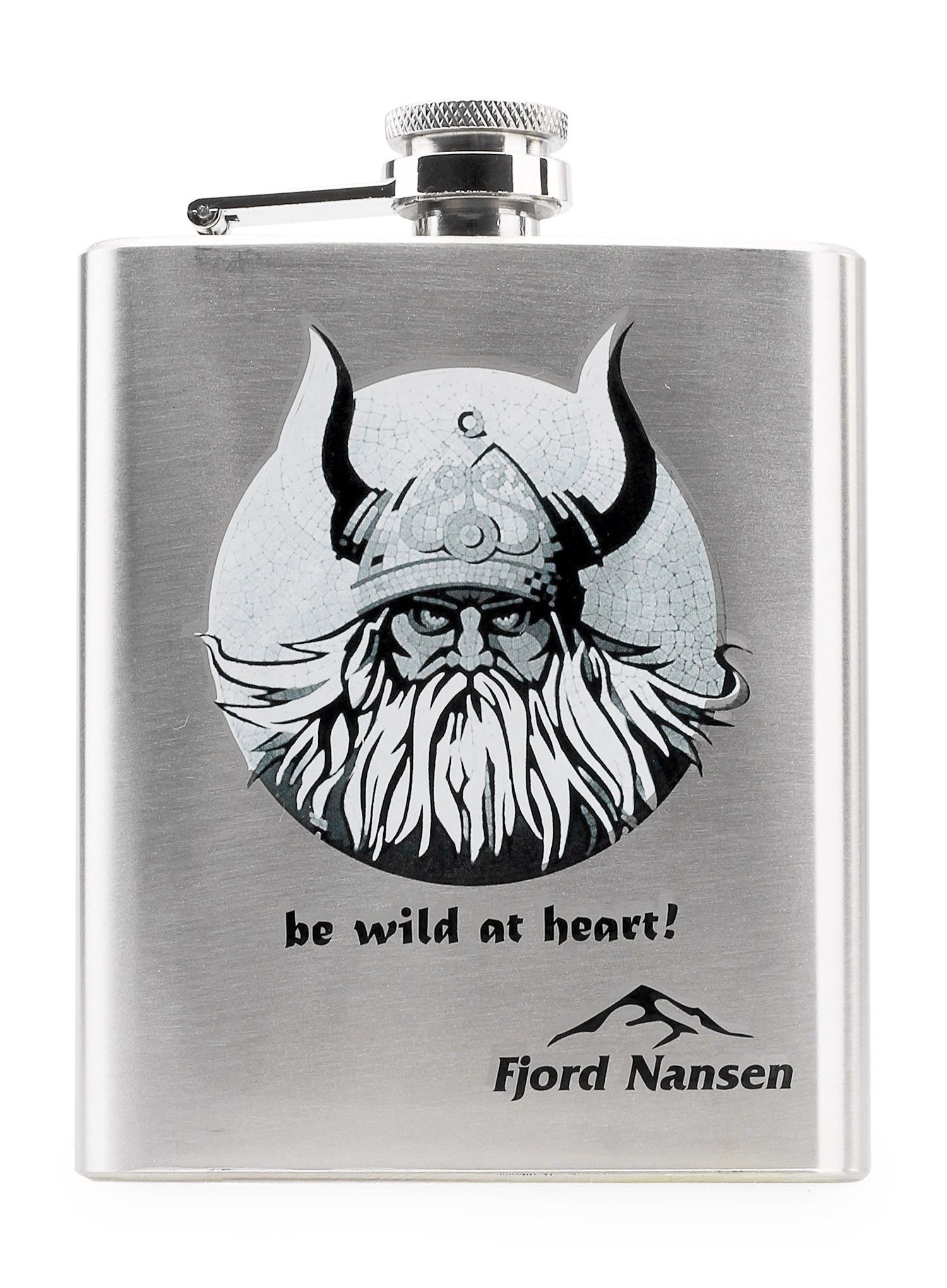 Фляга Fjord Nansen Vill Viking Hip Flask - silver