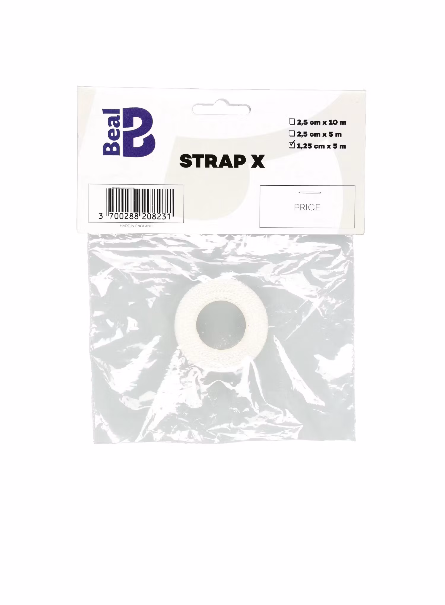 Тейп Beal Strap X 1,25 cm x 5 m
