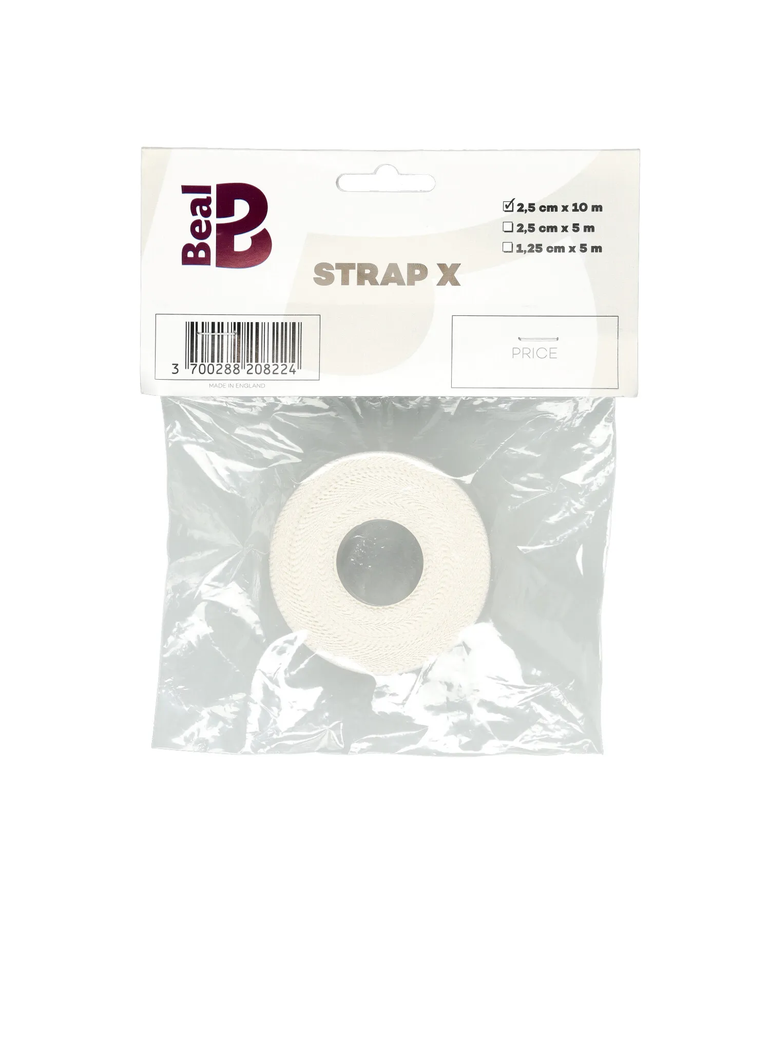 Тейп Beal Strap X 2,5 cm x 10 m