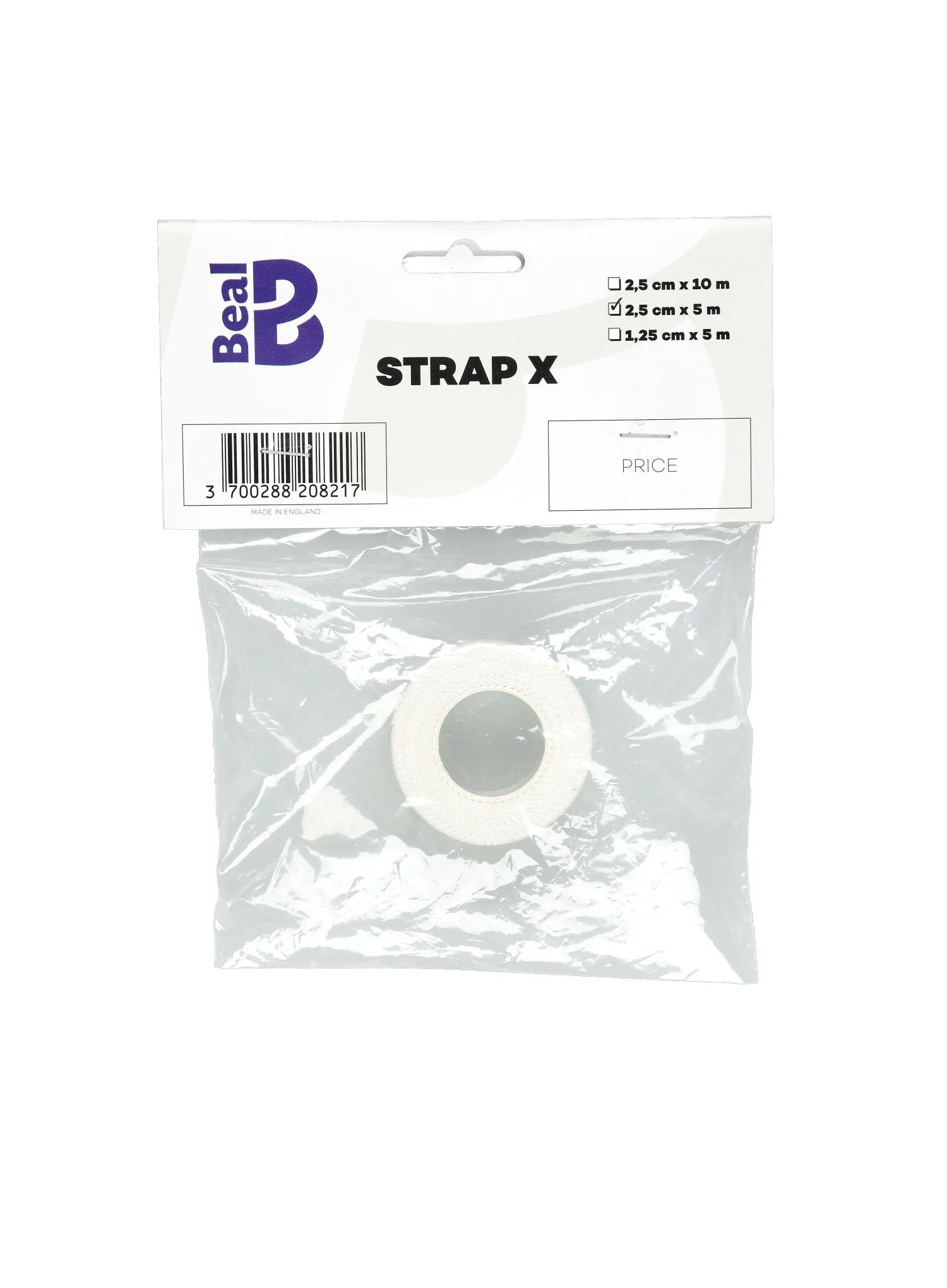 Тейп Beal Strap X 2,5 cm x 5 m
