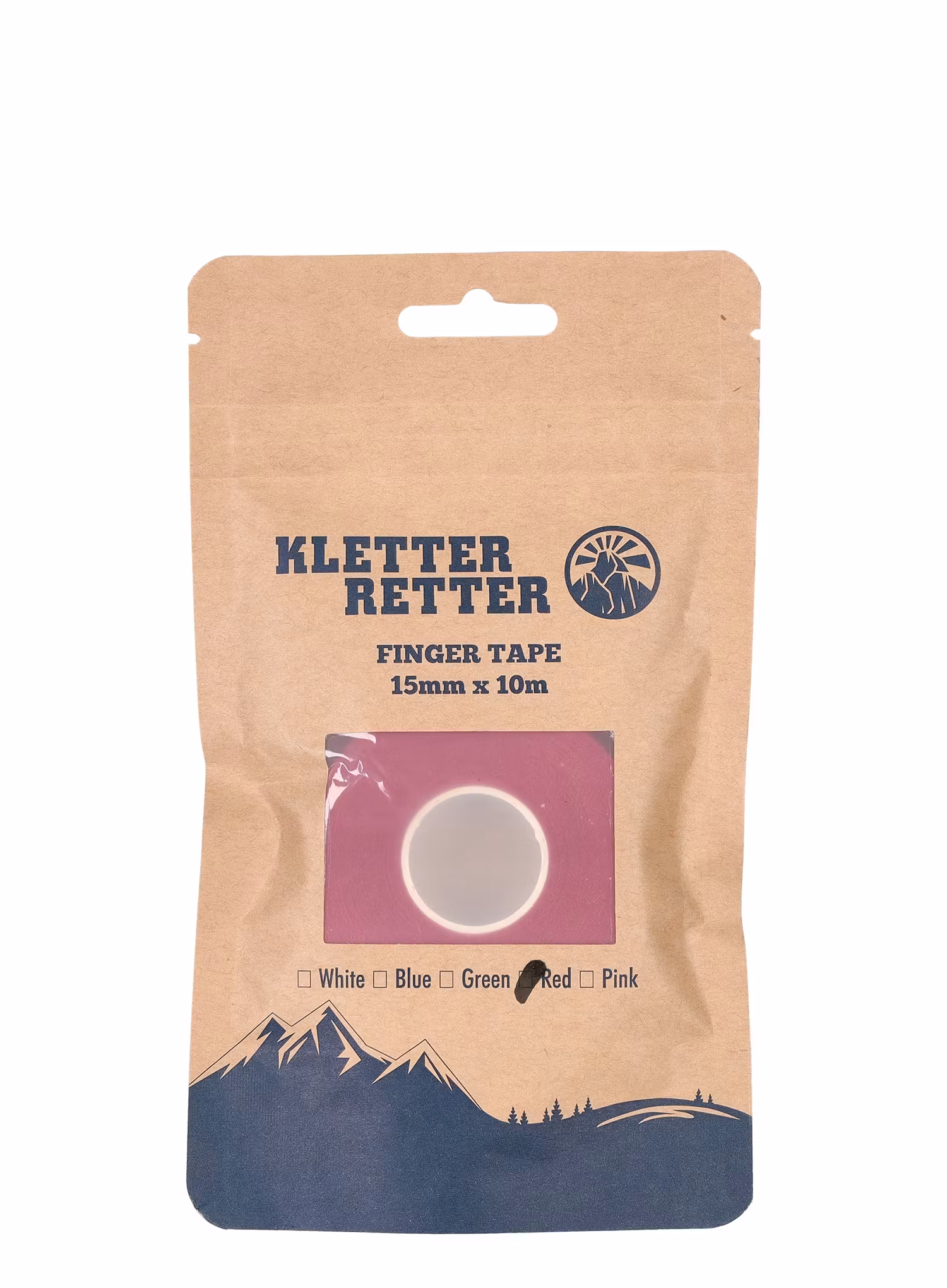 Тейп Kletter Retter Finger Tape 15 mm 10 m - red