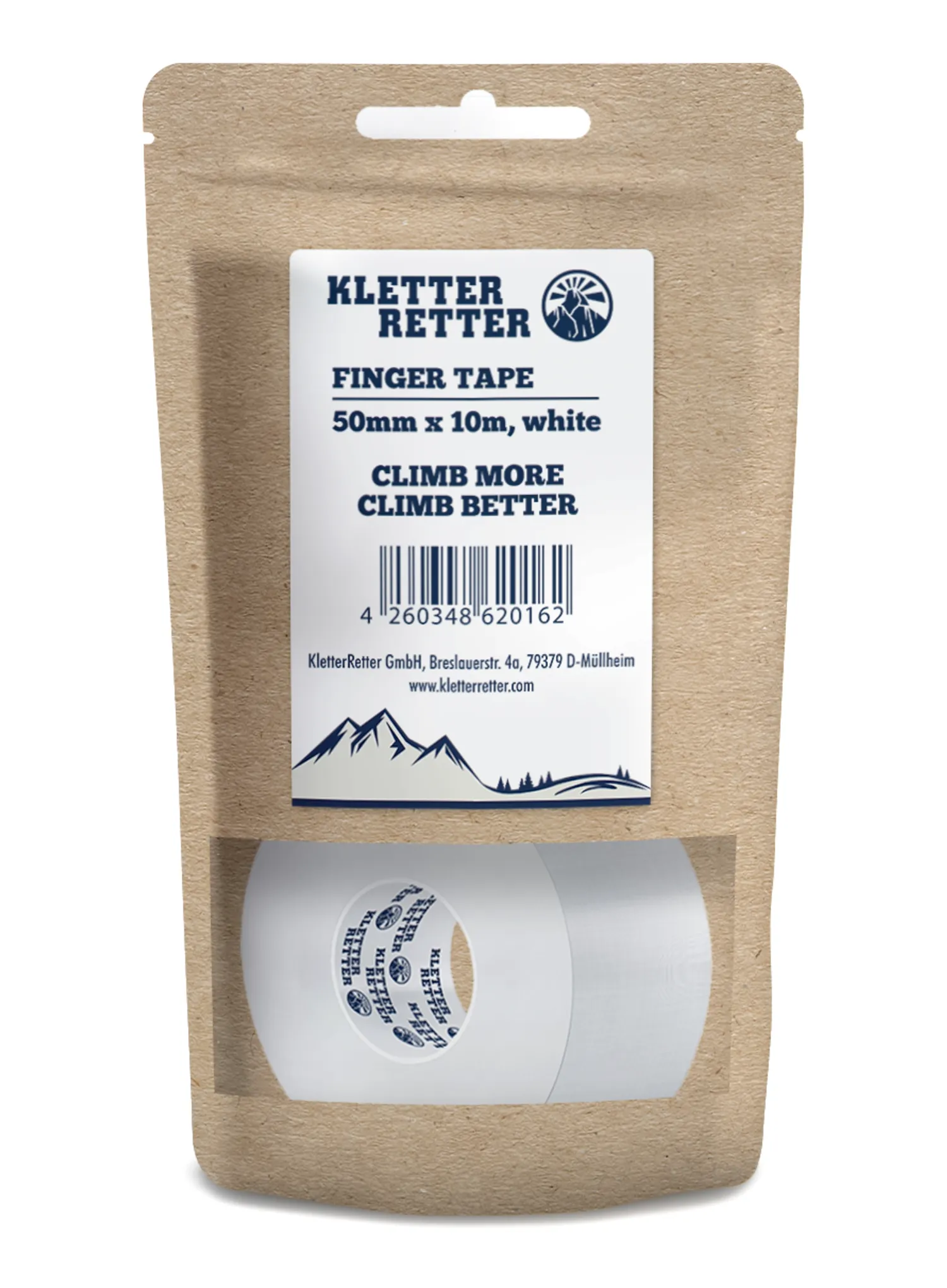 Тейп Kletter Retter Tape 50 mm 10 m - white