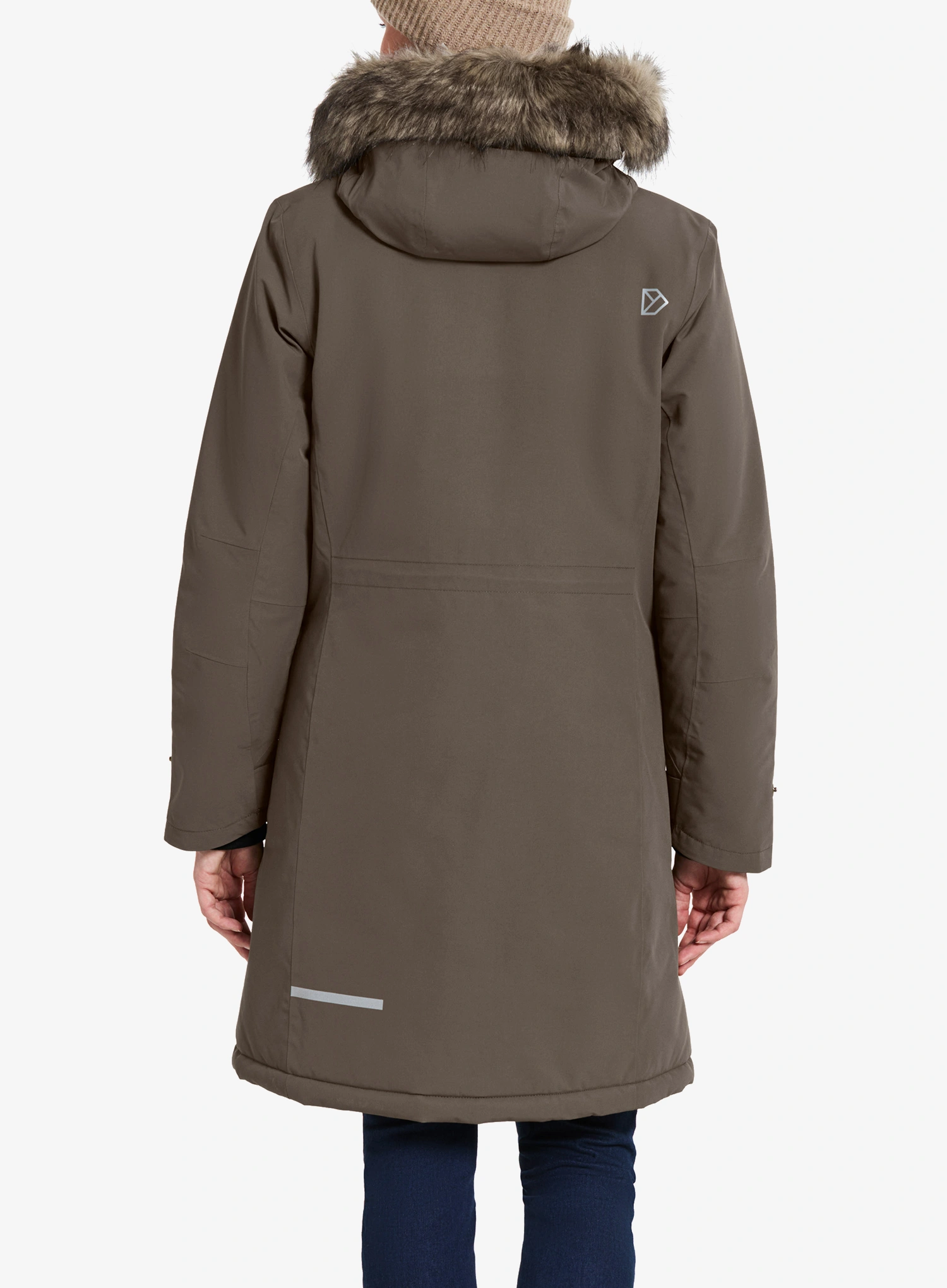 Парка зимова жіноча Didriksons Erika Parka 3 - mocha brown