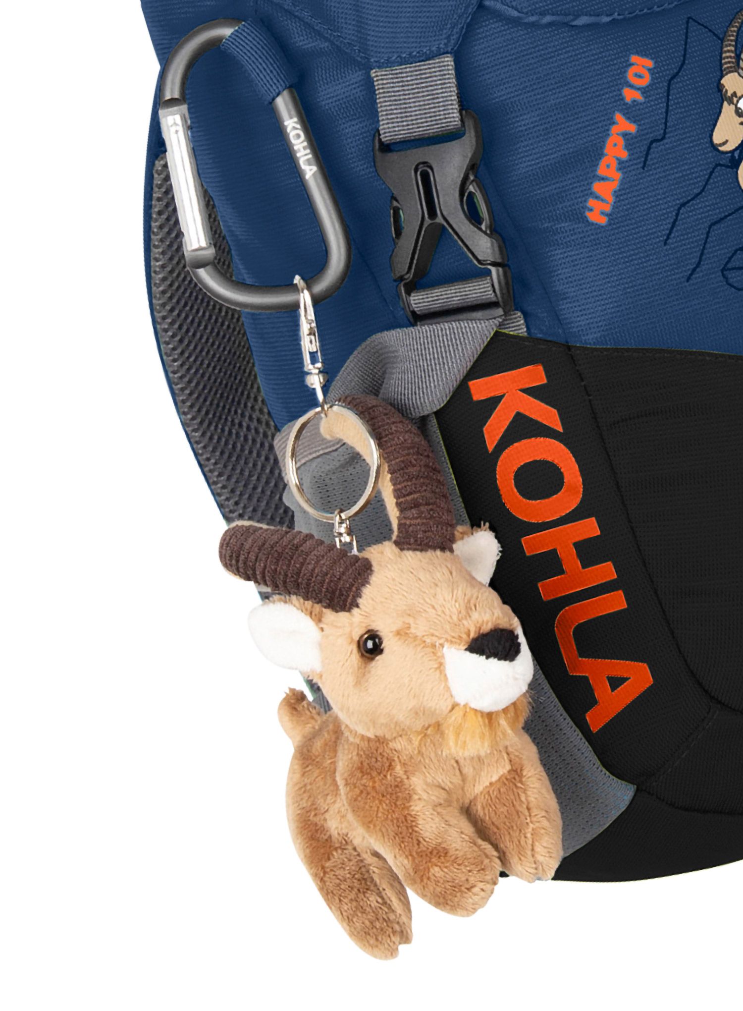 Рюкзак для дитини Kohla Happy 10L - navy peony/caviar/red orange