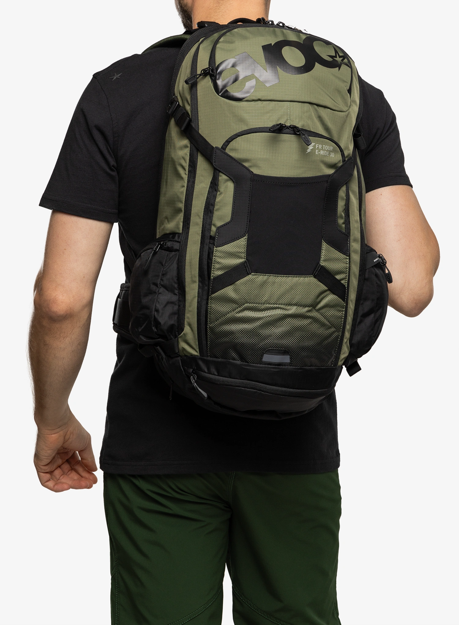 Велорюкзак Evoc FR Tour E-Ride 30 - dark olive/black