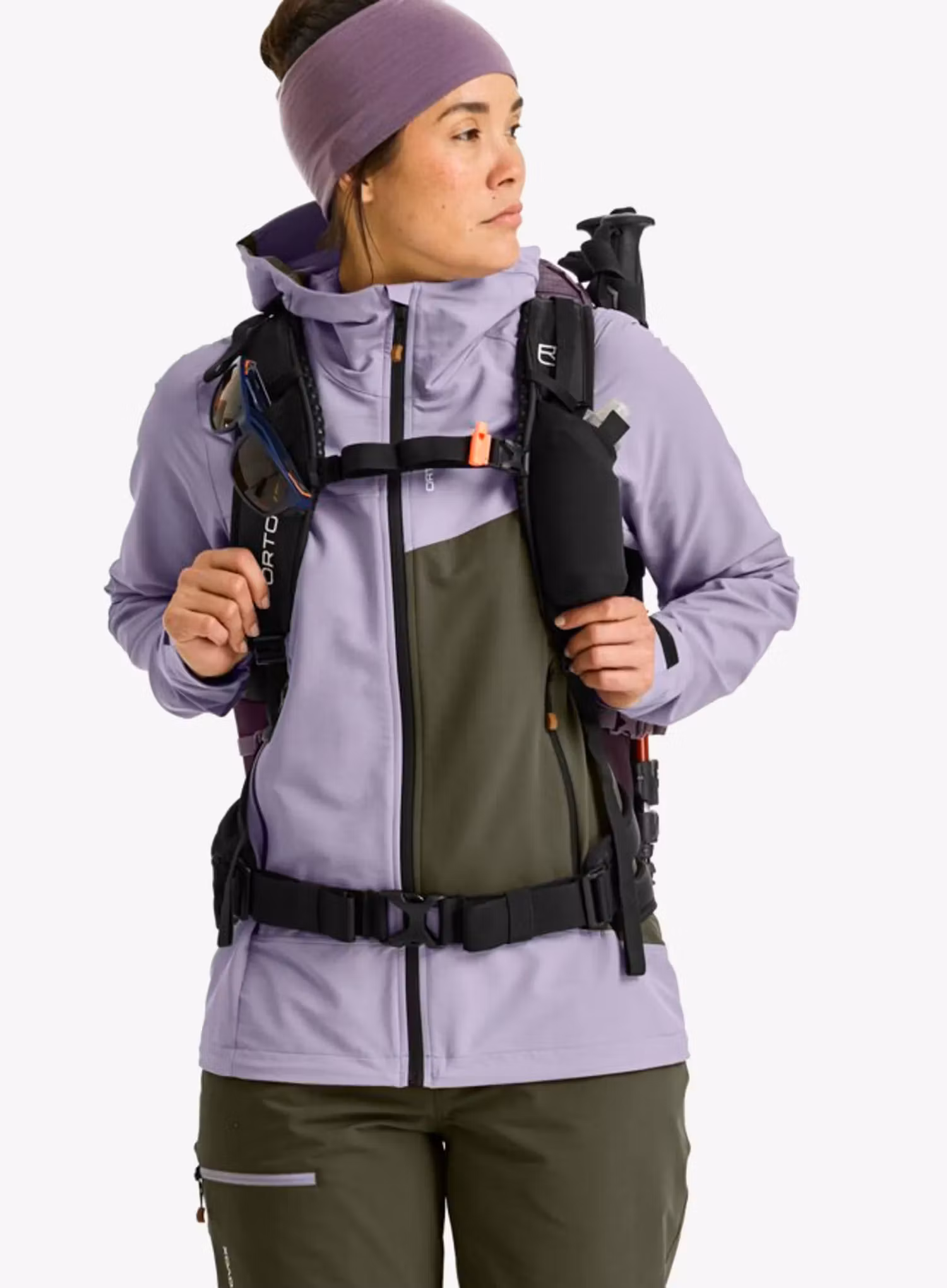 Рюкзак гірський жіночий Ortovox Traverse 28 S - black raven/black raven