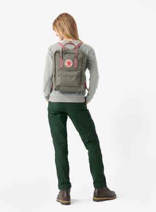 Рюкзак міський Fjallraven Kanken - fog/pink