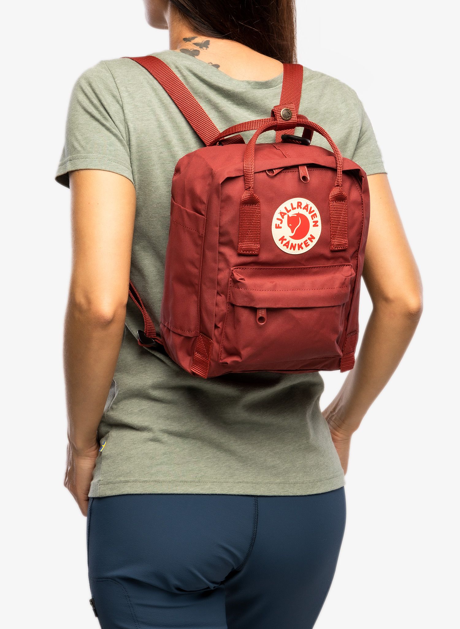 Рюкзак міський Fjallraven Kanken Mini - ox red