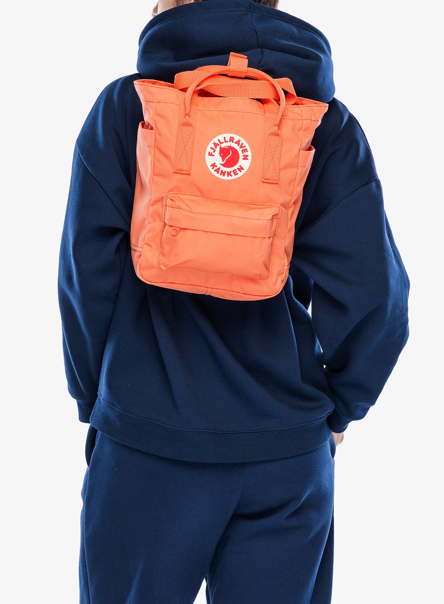 Рюкзак міський Fjallraven Kanken Totepack Mini - korall