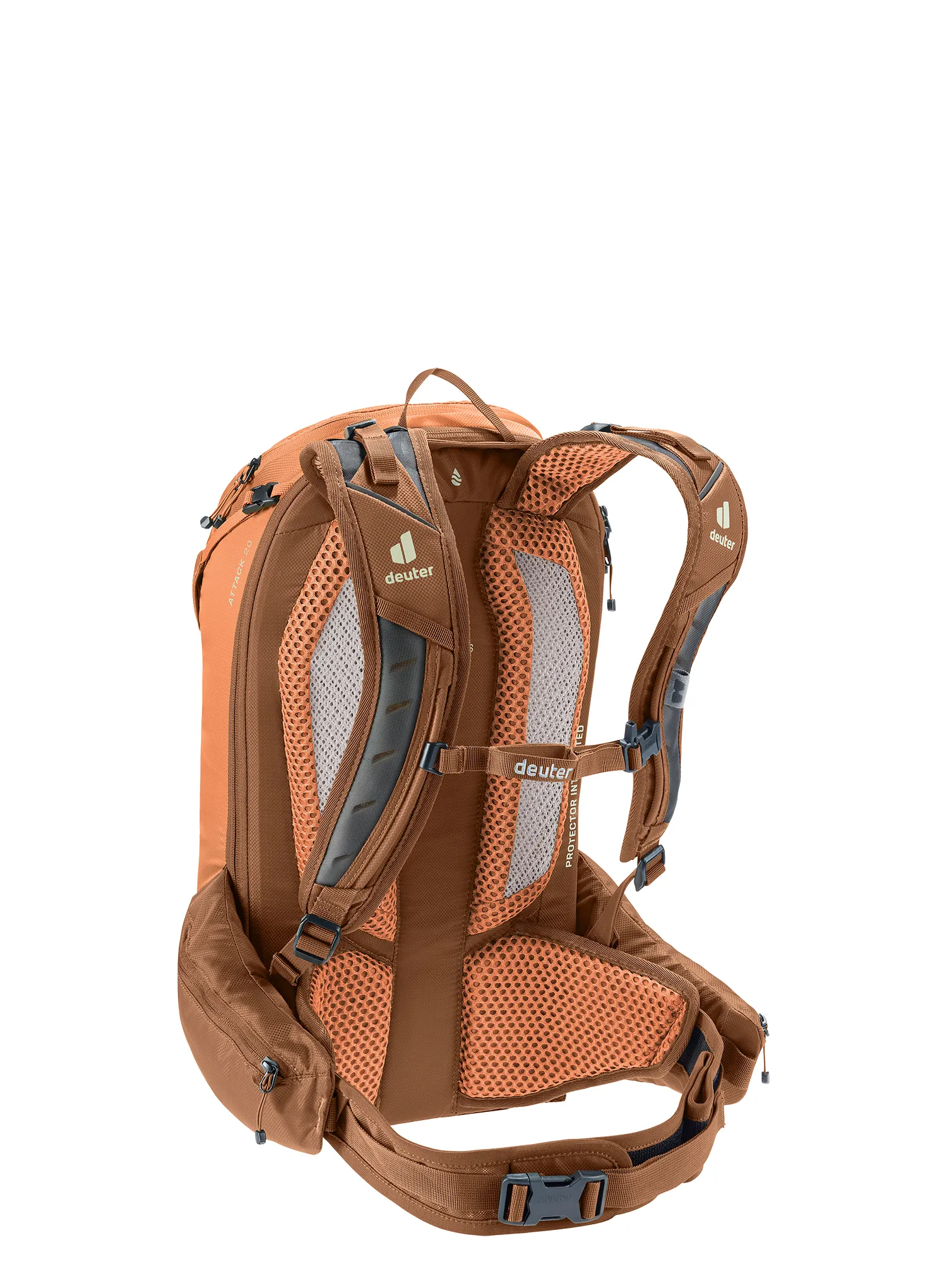 Велорюкзак Deuter Attack 20 - mocha/pecan