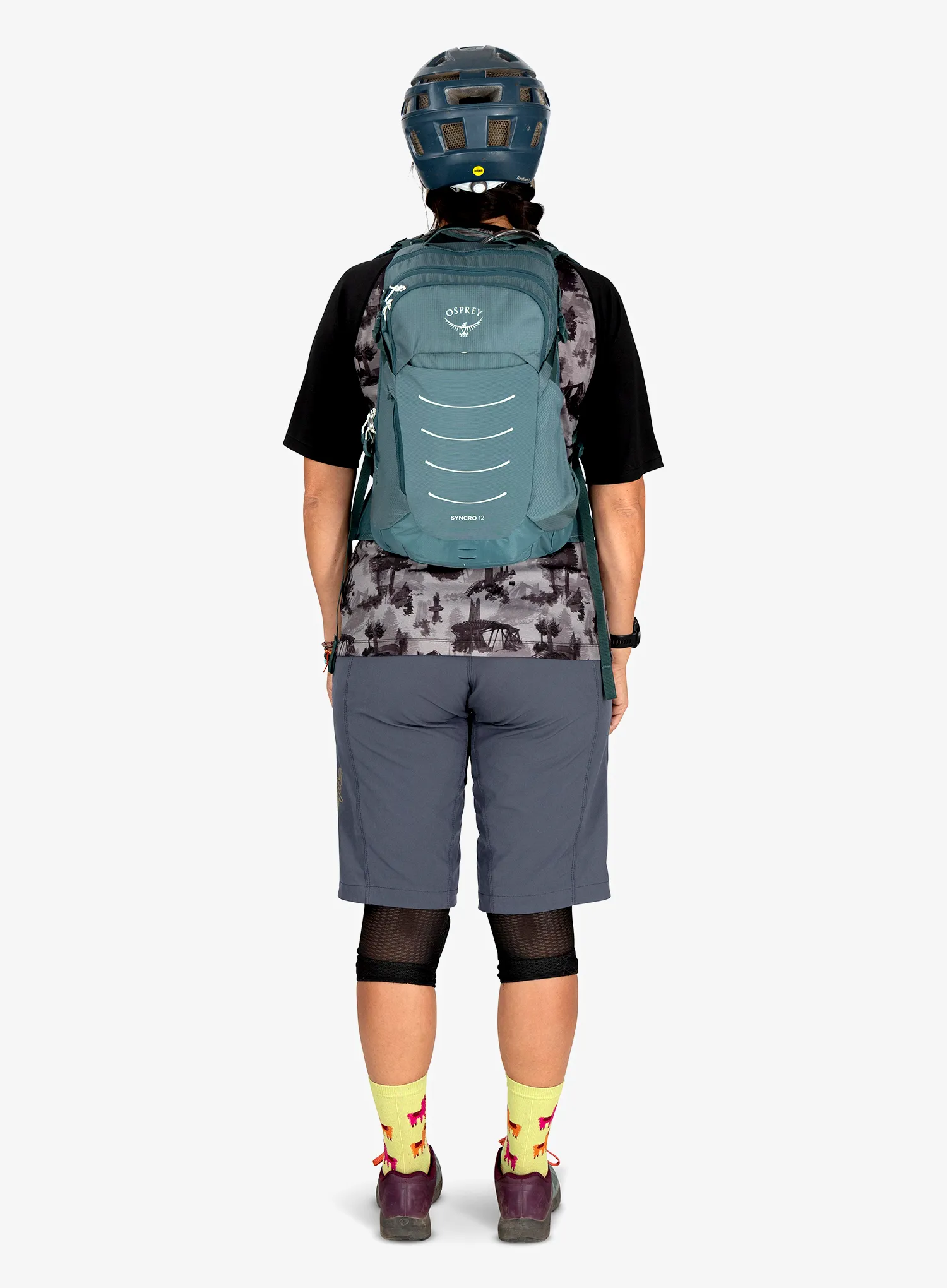 Велорюкзак Osprey Syncro 12 - cascade blue