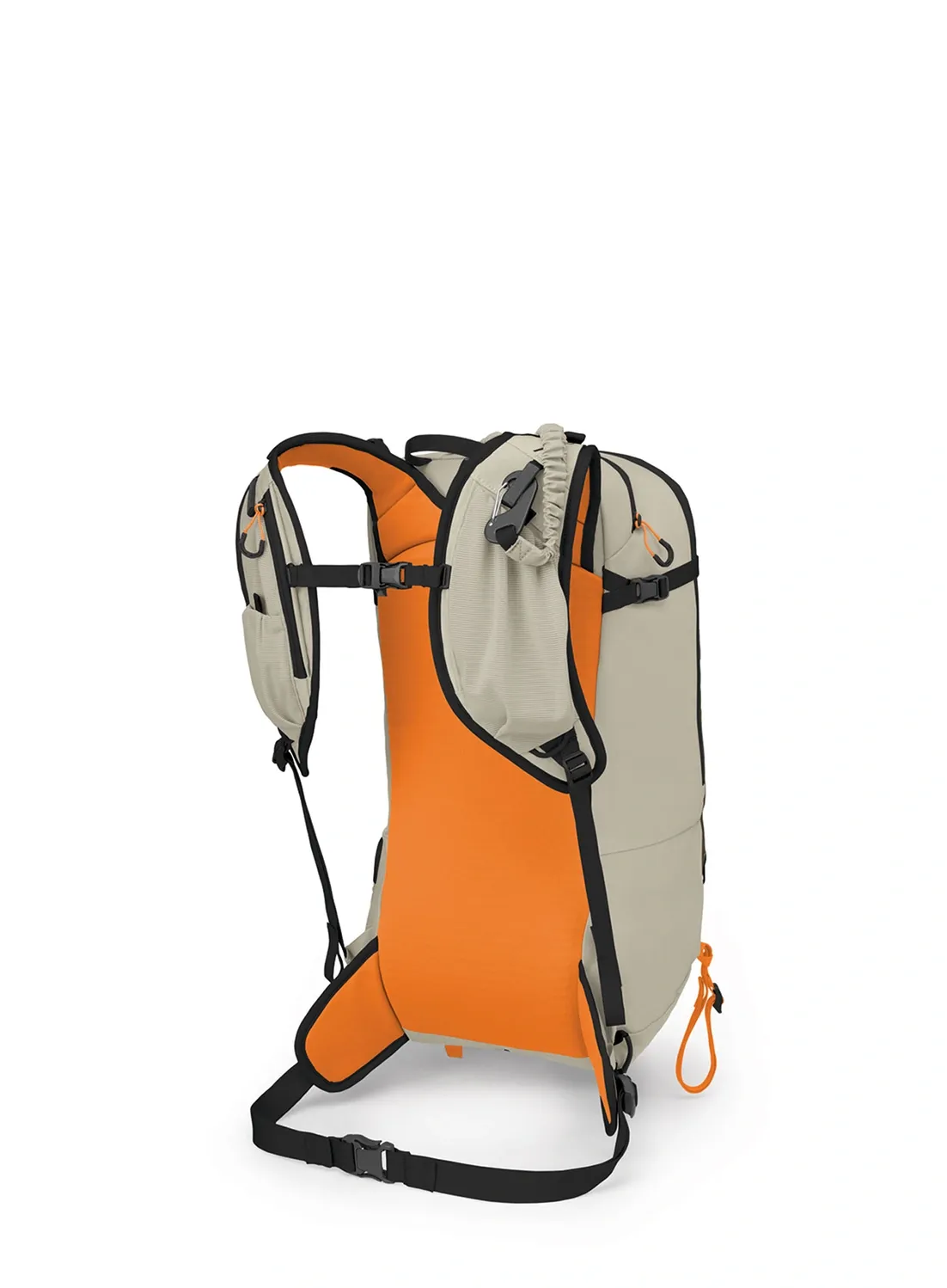 Рюкзак лижний Osprey Firn 18 - sandy grey/tequila orange