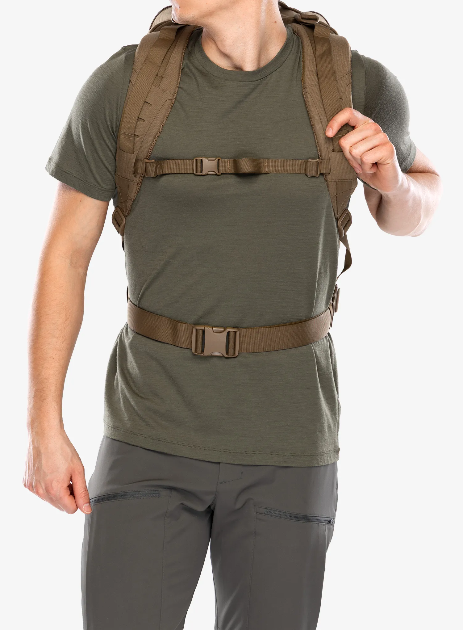 Рюкзак тактичний Tasmanian Tiger Modular Tac Pack 28 - coyote