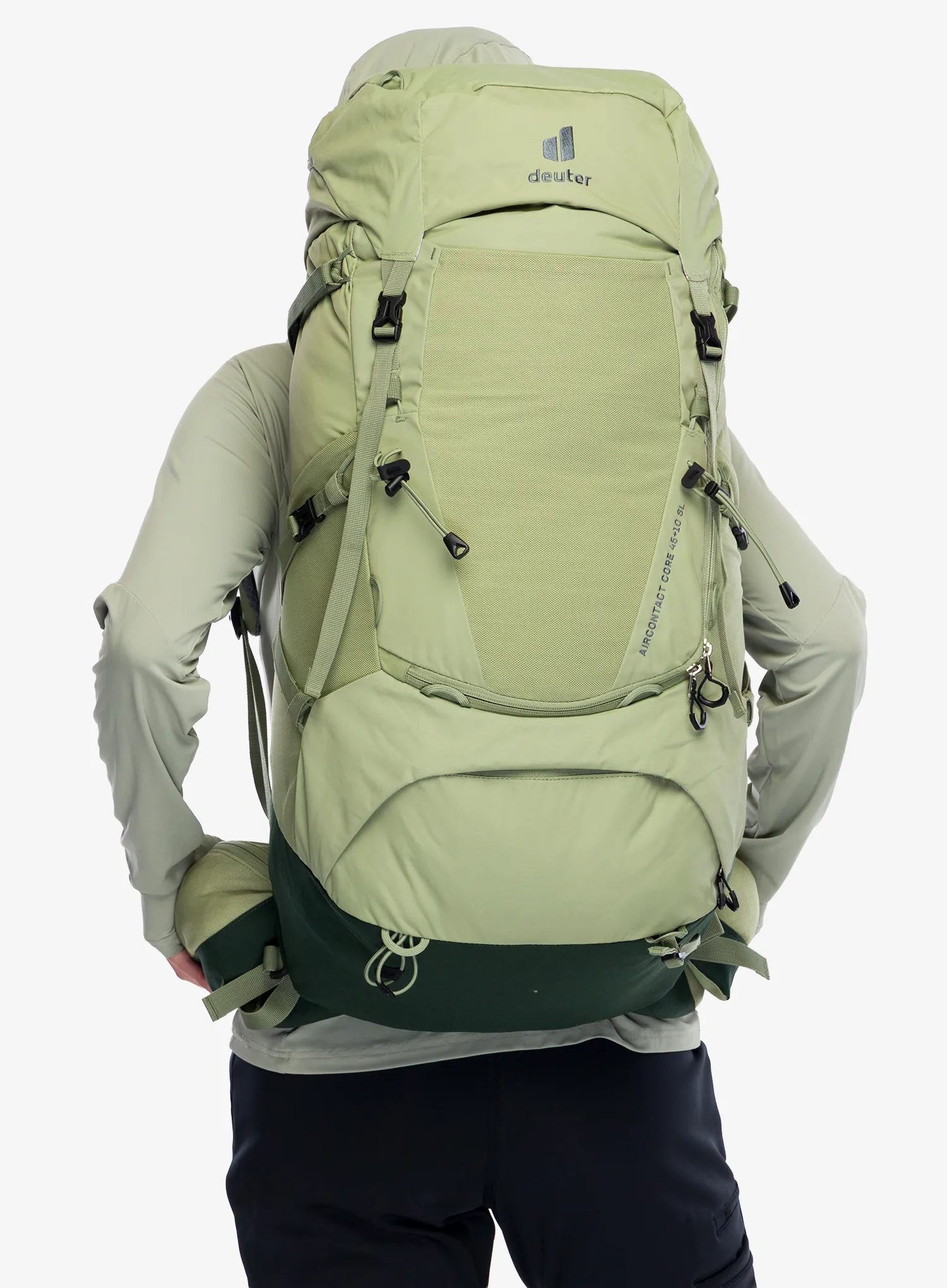 Рюкзак туристичний жіночий Deuter Aircontact Core 45 + 10 SL - grove/ivy