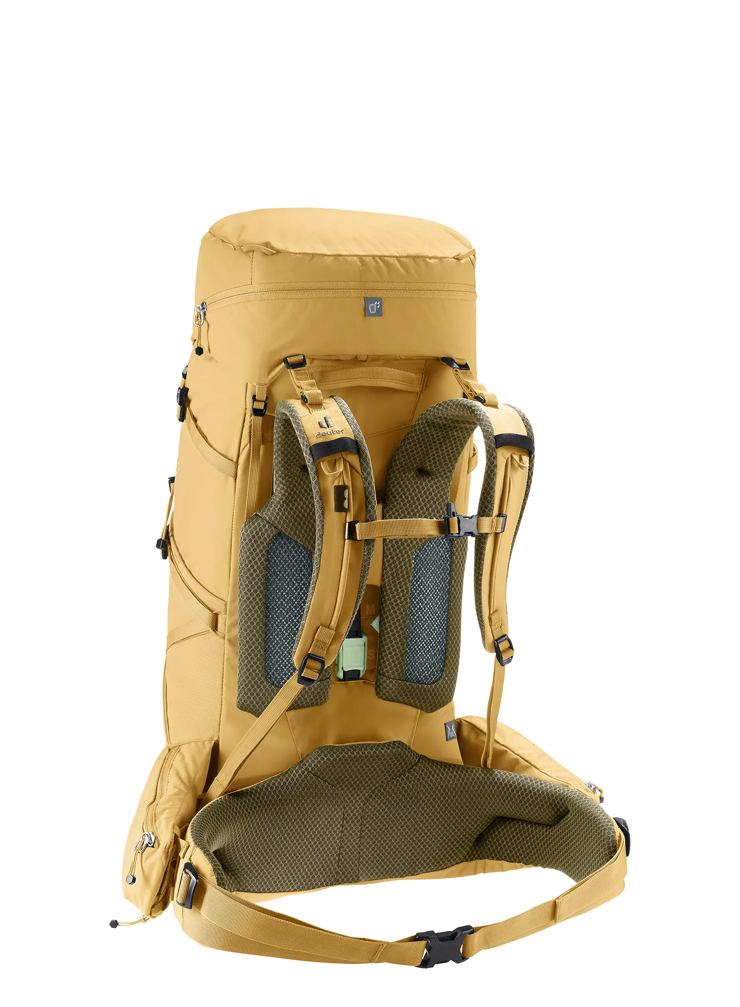 Рюкзак туристичний жіночий Deuter Aircontact Core 45+10 SL - savanna/nori