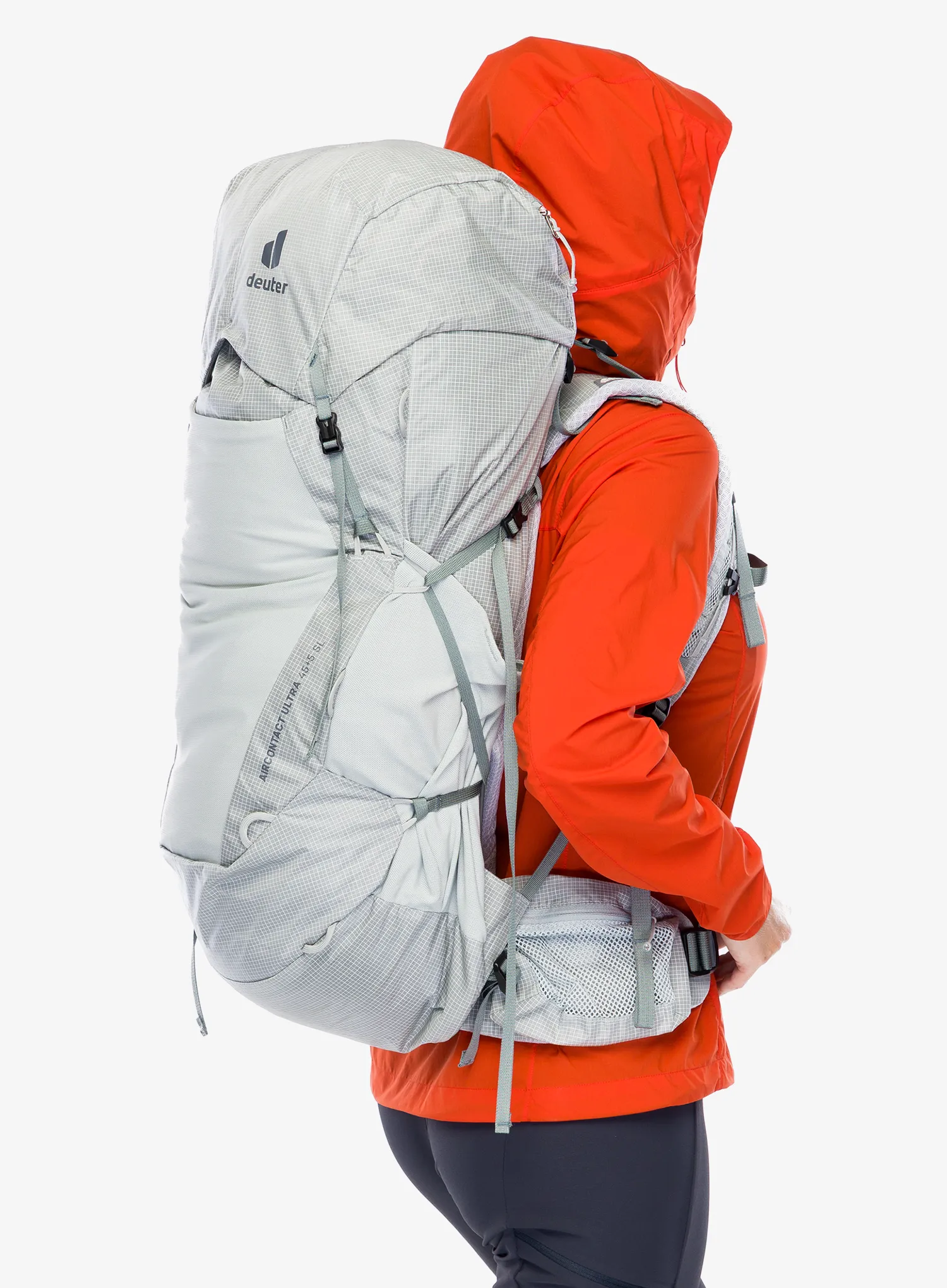 Рюкзак туристичний жіночий Deuter Aircontact Ultra 45 + 5 SL - tin/shale