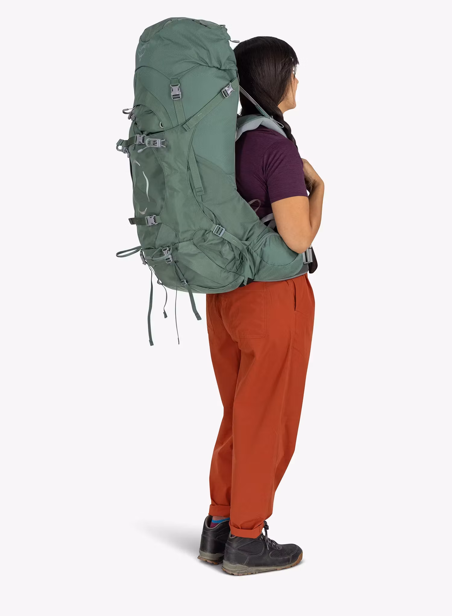Рюкзак туристичний жіночий Osprey Ariel 55 - koseret green