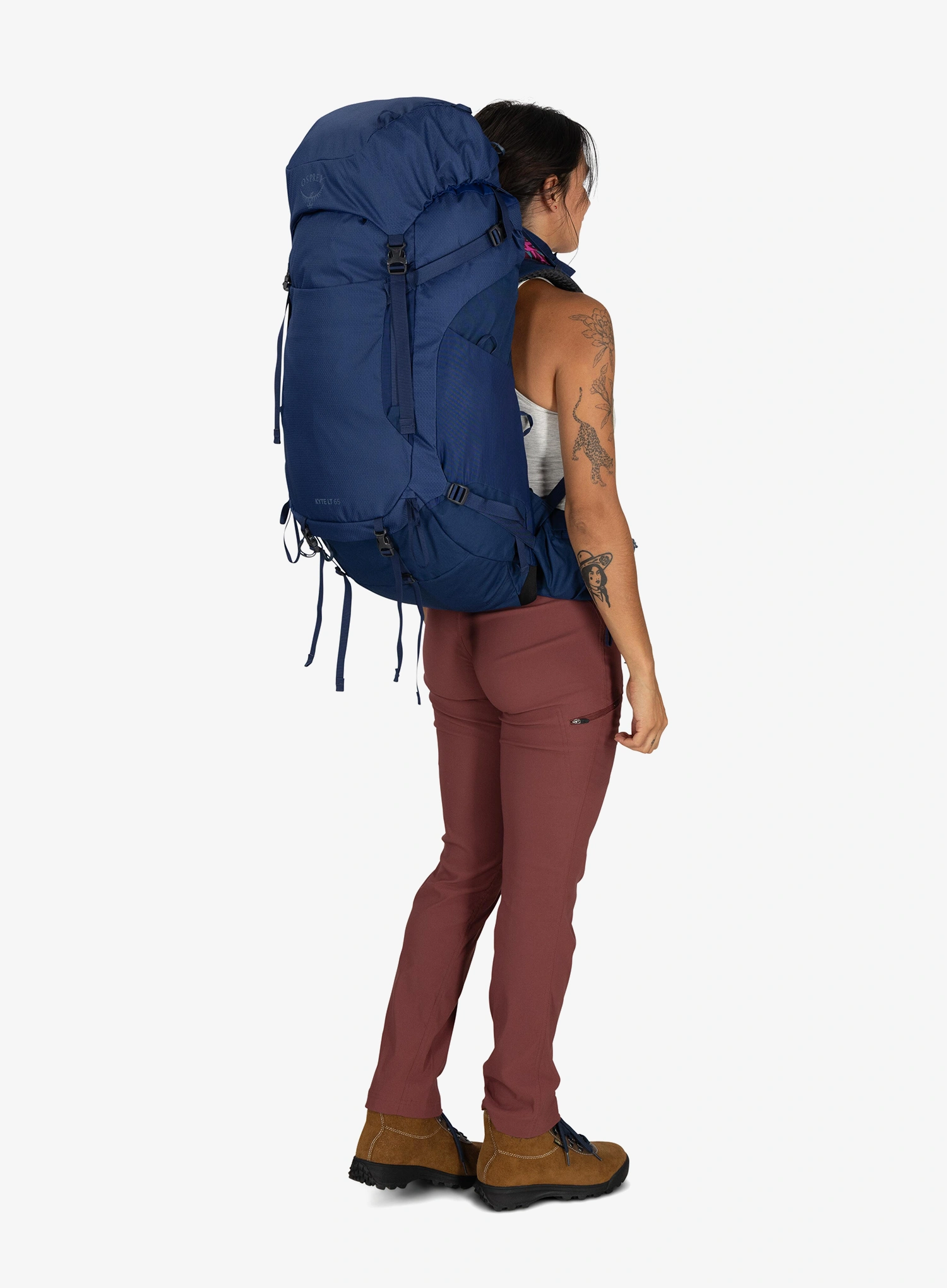 Рюкзак туристичний жіночий Osprey Kyte LT 65 - serenity blue