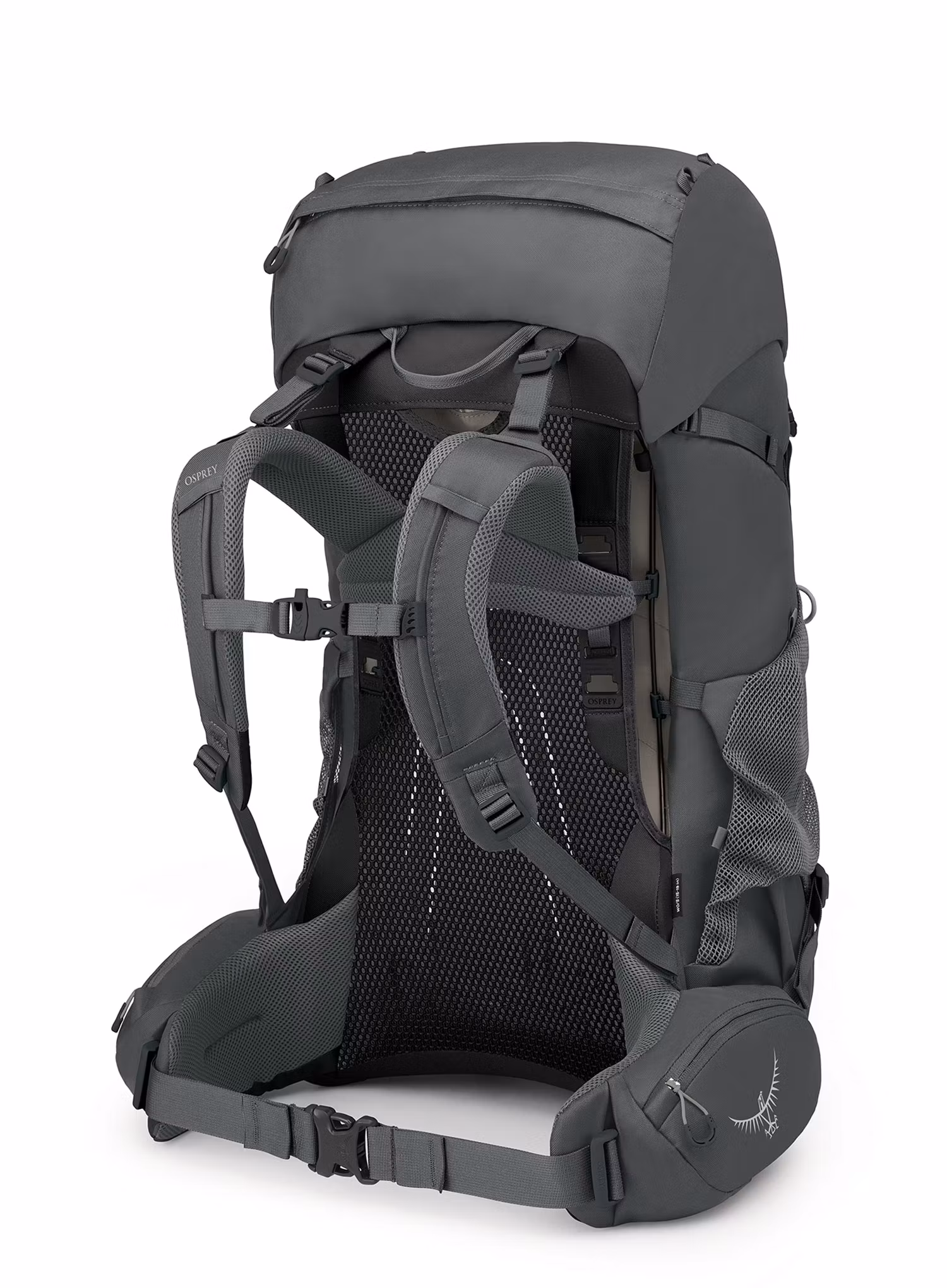 Рюкзак туристичний жіночий Osprey Renn 65 - dark charcoal/gray wolf