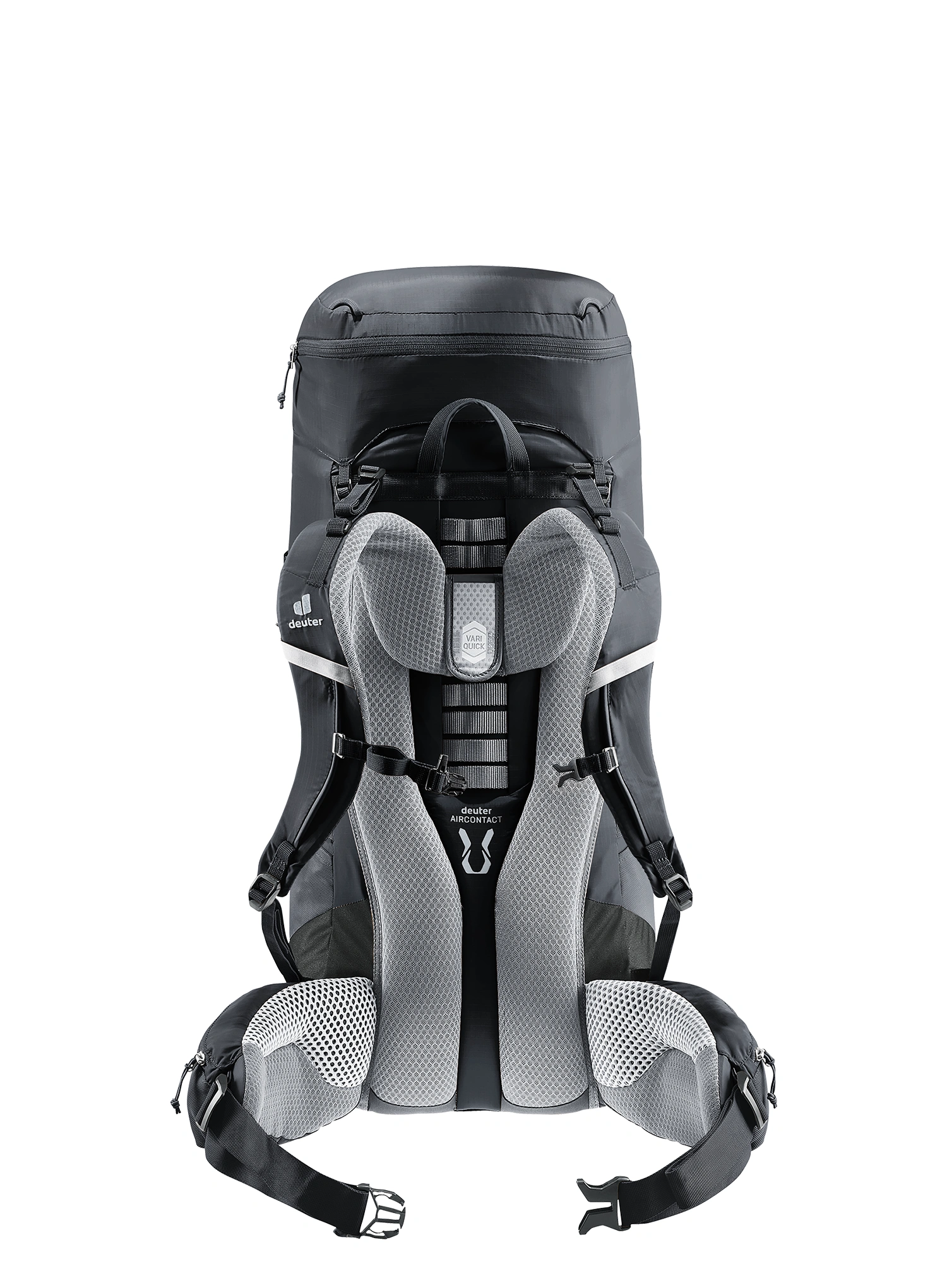 Рюкзак туристичний Deuter Aircontact Lite 50 + 10 - black/graphite