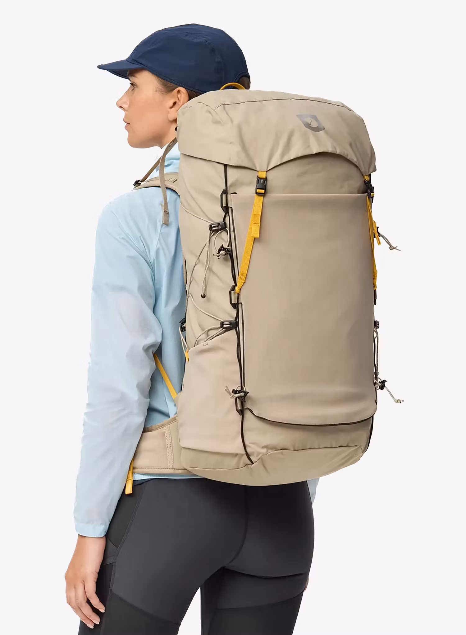 Рюкзак туристичний Fjallraven Kajka X-Latt 45 - fossil