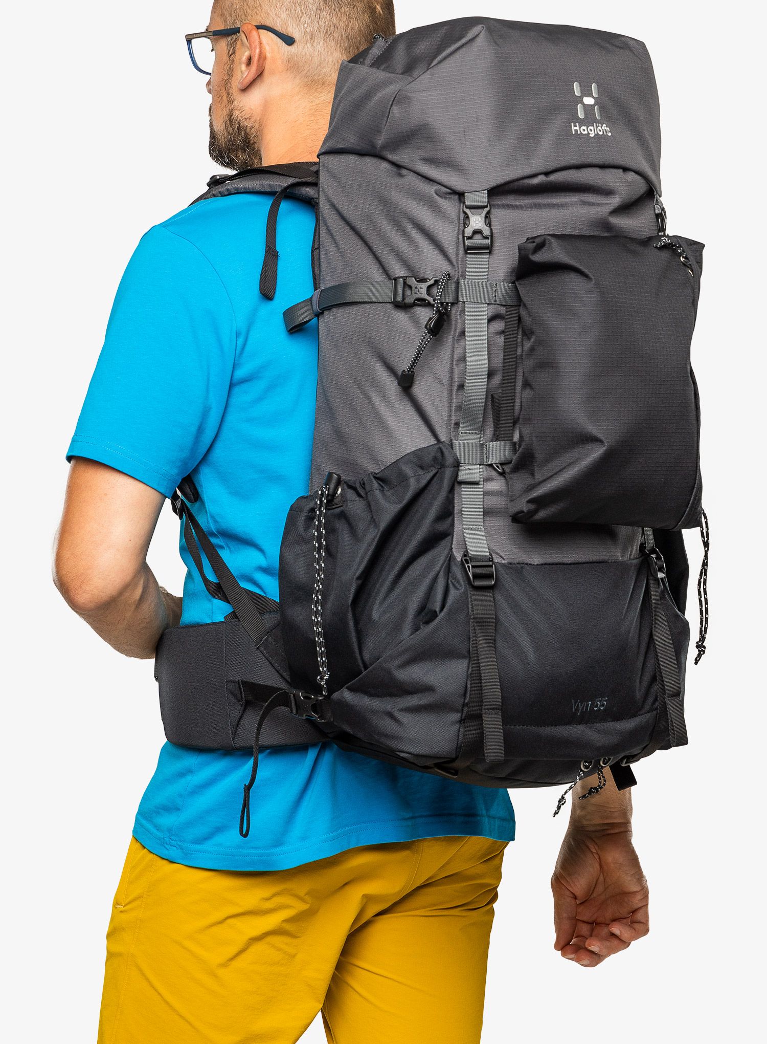 Рюкзак туристичний Haglofs VYN 55 - magnetite/true black