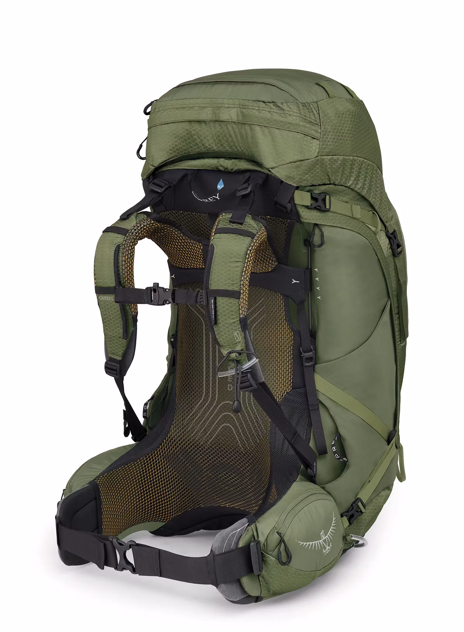Рюкзак туристичний Osprey Atmos AG 65 - mythical green