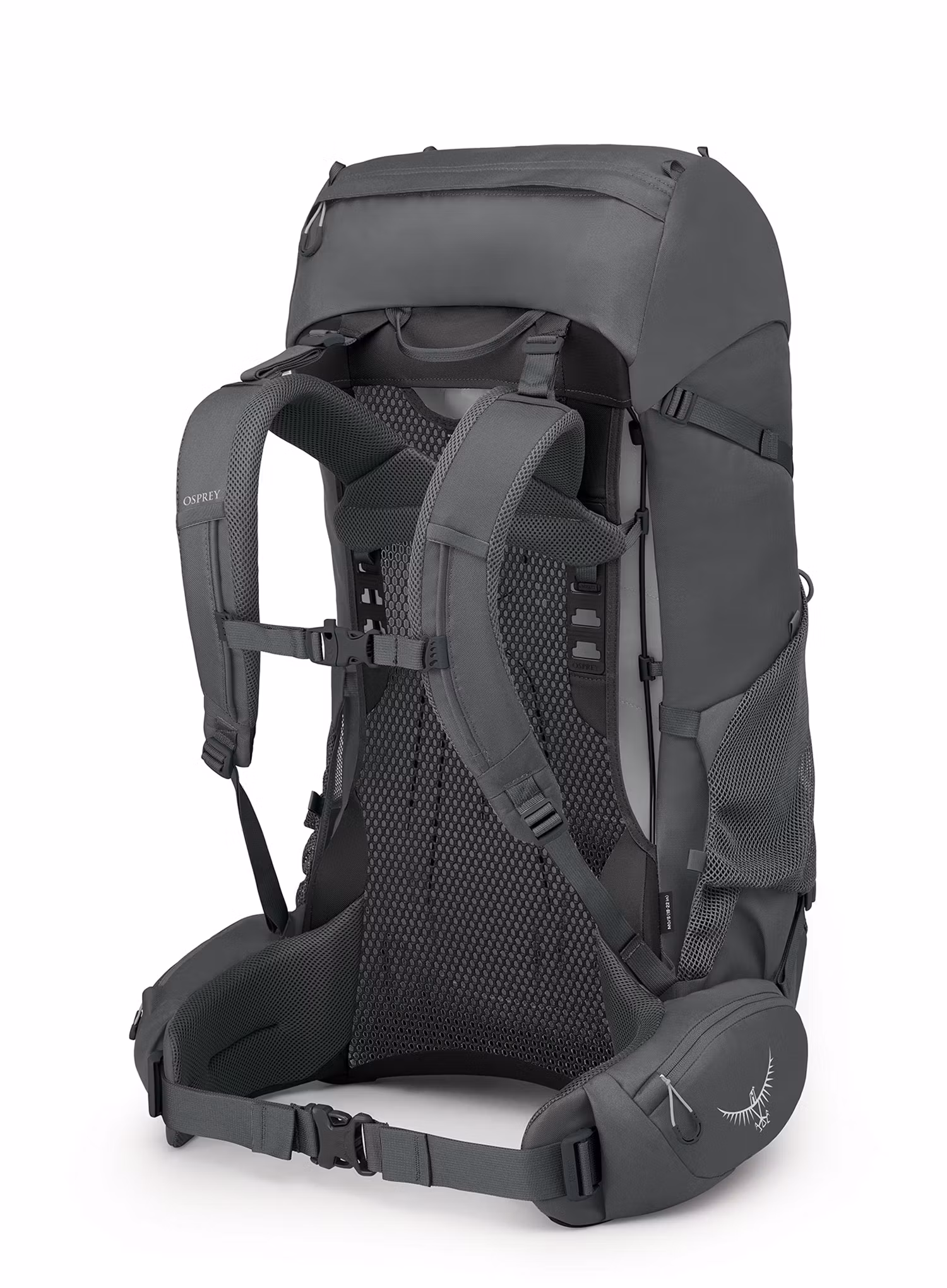 Рюкзак туристичний Osprey Rook 65 - dark charcoal/silver lining
