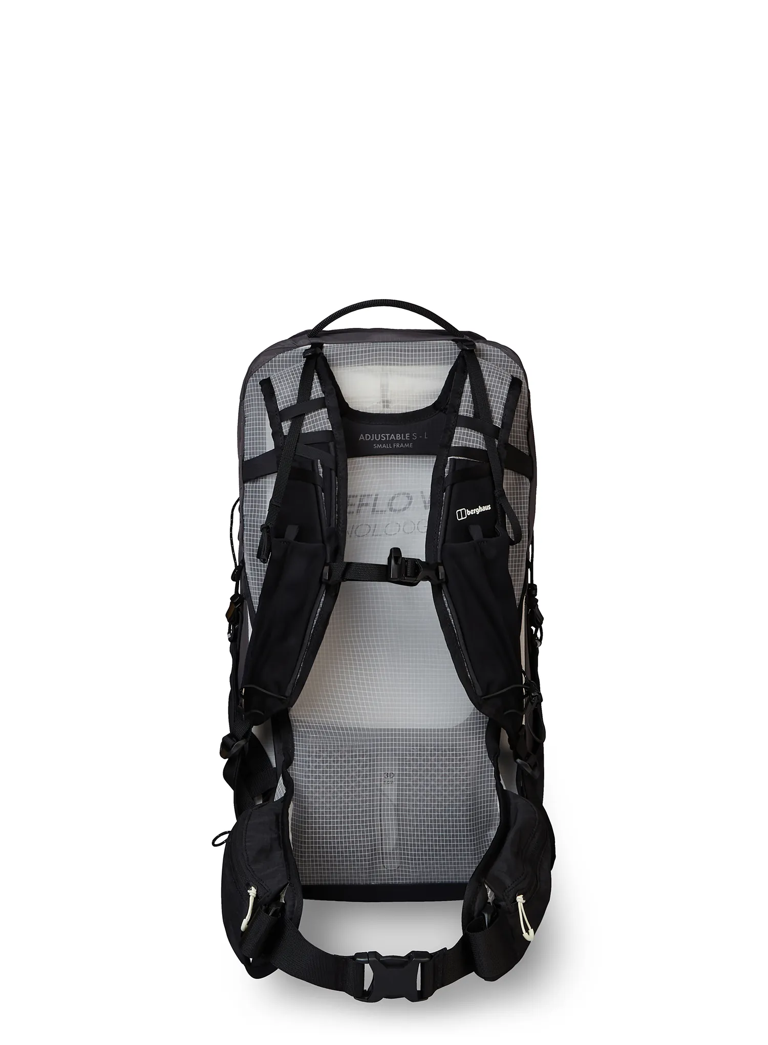Рюкзак туристичний Berghaus 3D Freeflow 30+5l S - grey pinstripe/jet black