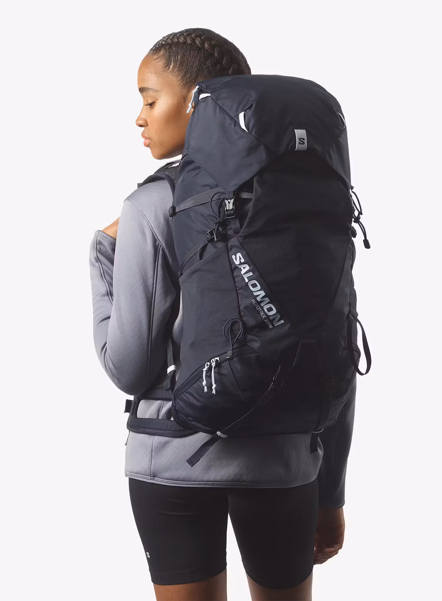 Рюкзак туристичний жіночий Salomon Aerotrek 38 - maritime blue/mood