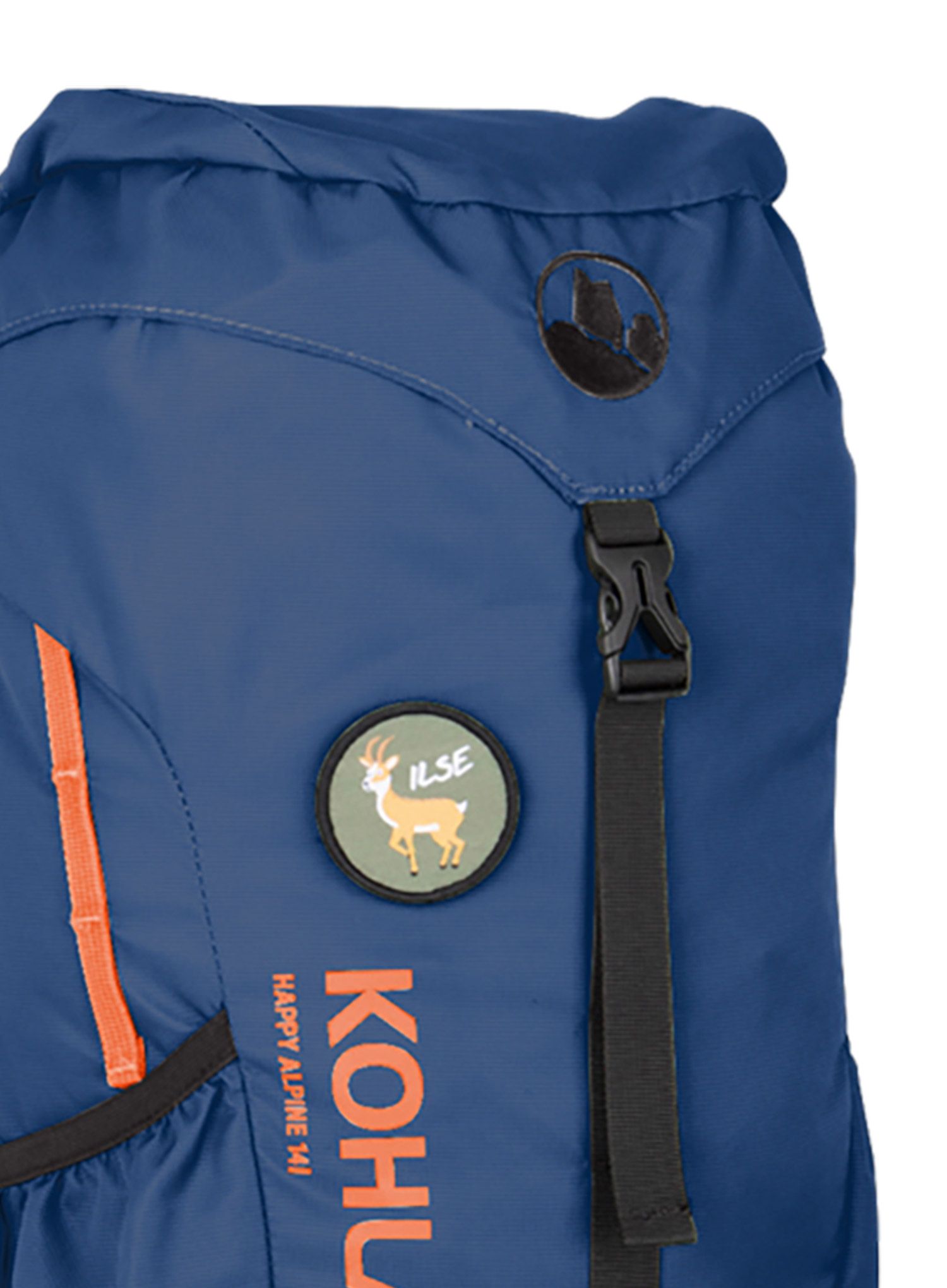 Дитячий туристичний рюкзак Kohla Happy Alpine 14L - navy peony/red orange