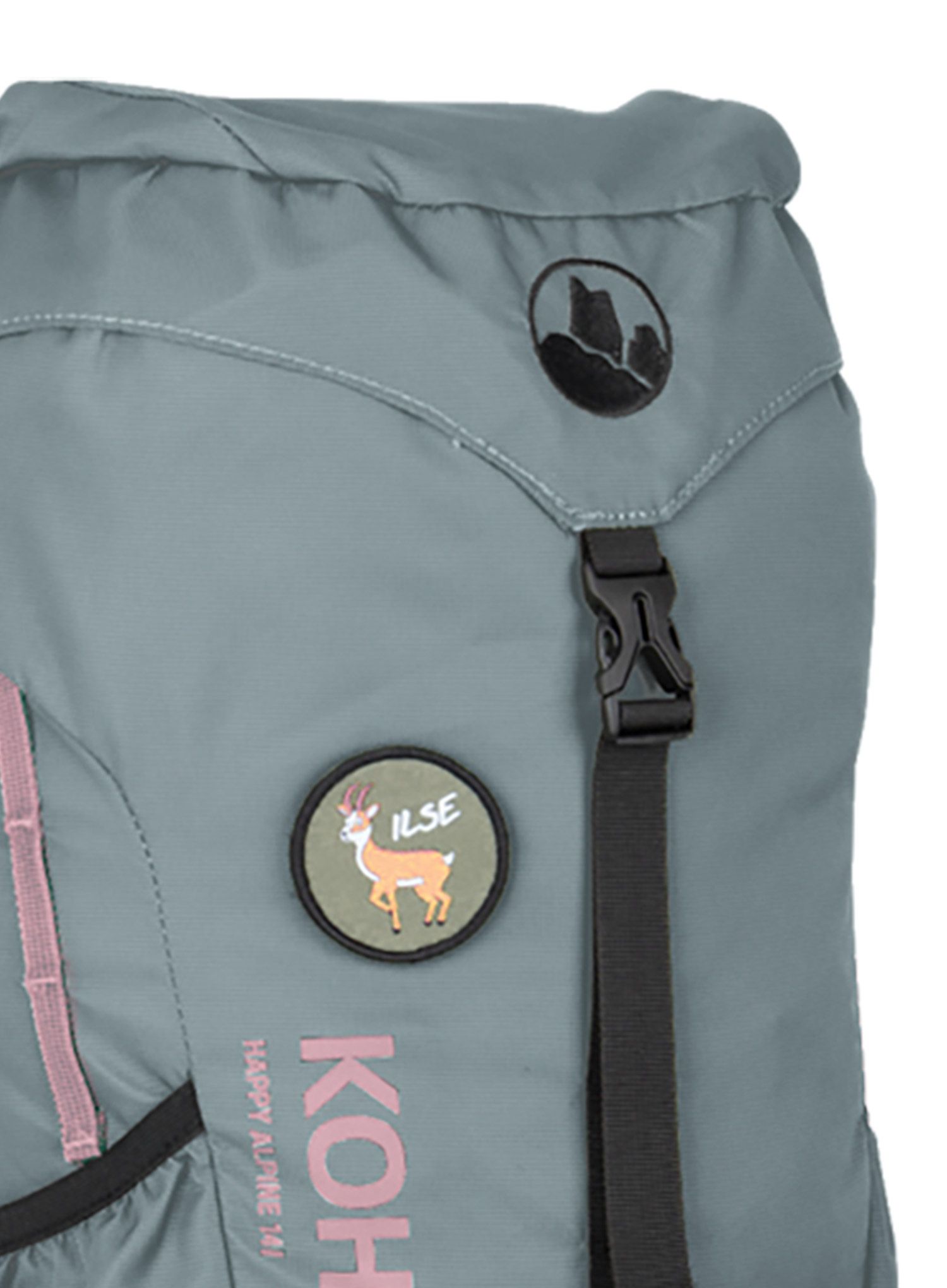 Дитячий туристичний рюкзак Kohla Happy Alpine 14L - stormy sea/bleached mauve