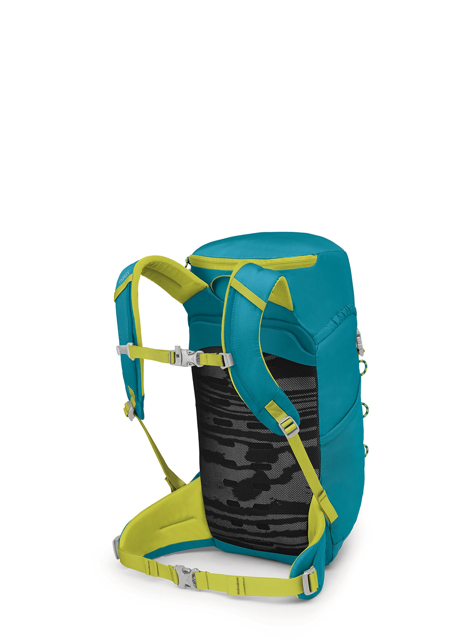Дитячий туристичний рюкзак Osprey Jet 18 - blue spikemoss/lemongrass