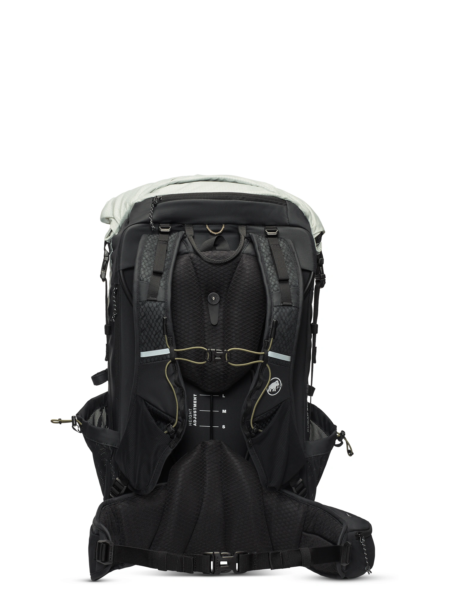 Рюкзак туристичний Mammut Ducan Spine 28-35 - silver sage/black