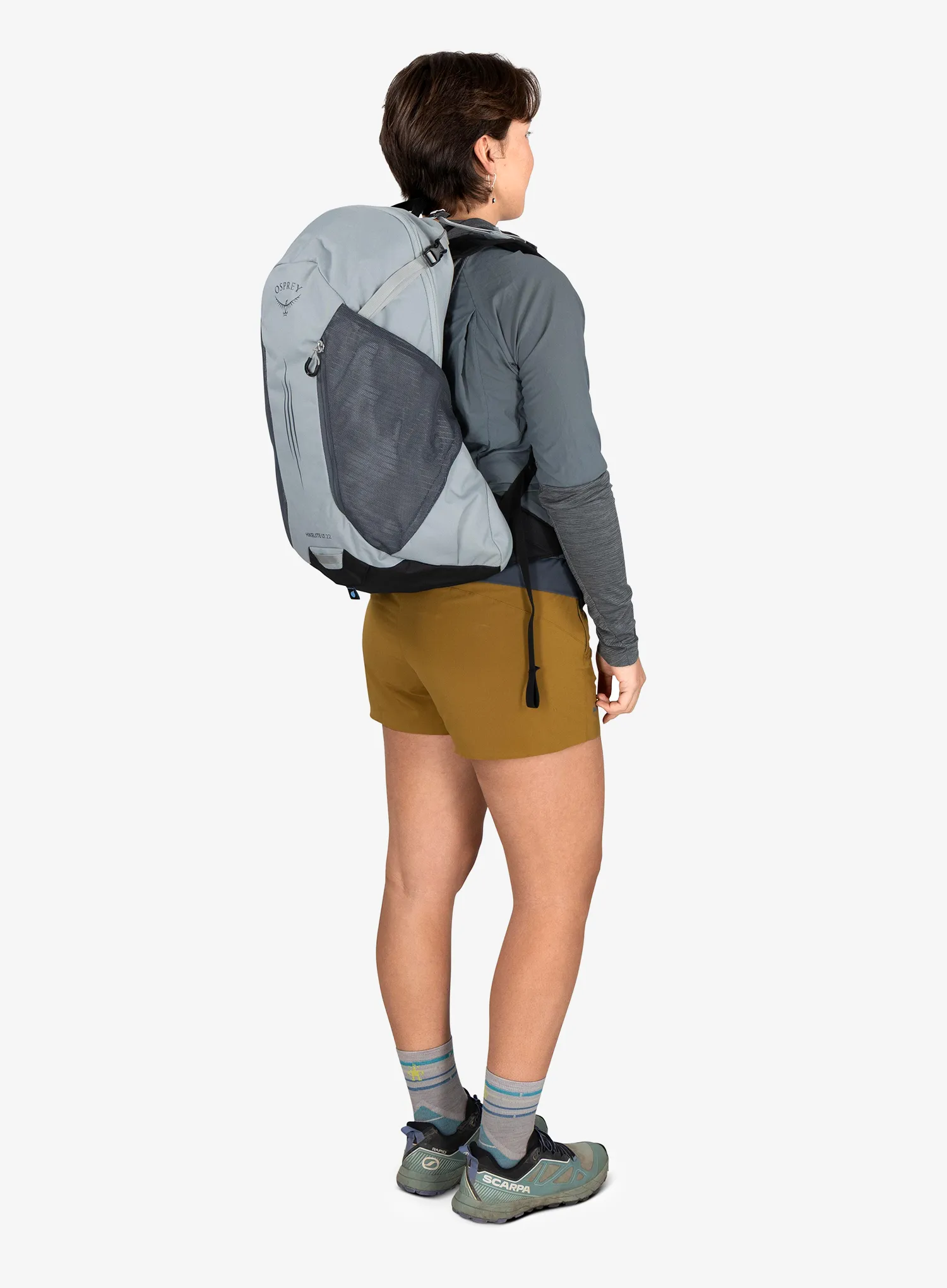 Рюкзак туристичний Osprey Hikelite LT 22 - silver lining