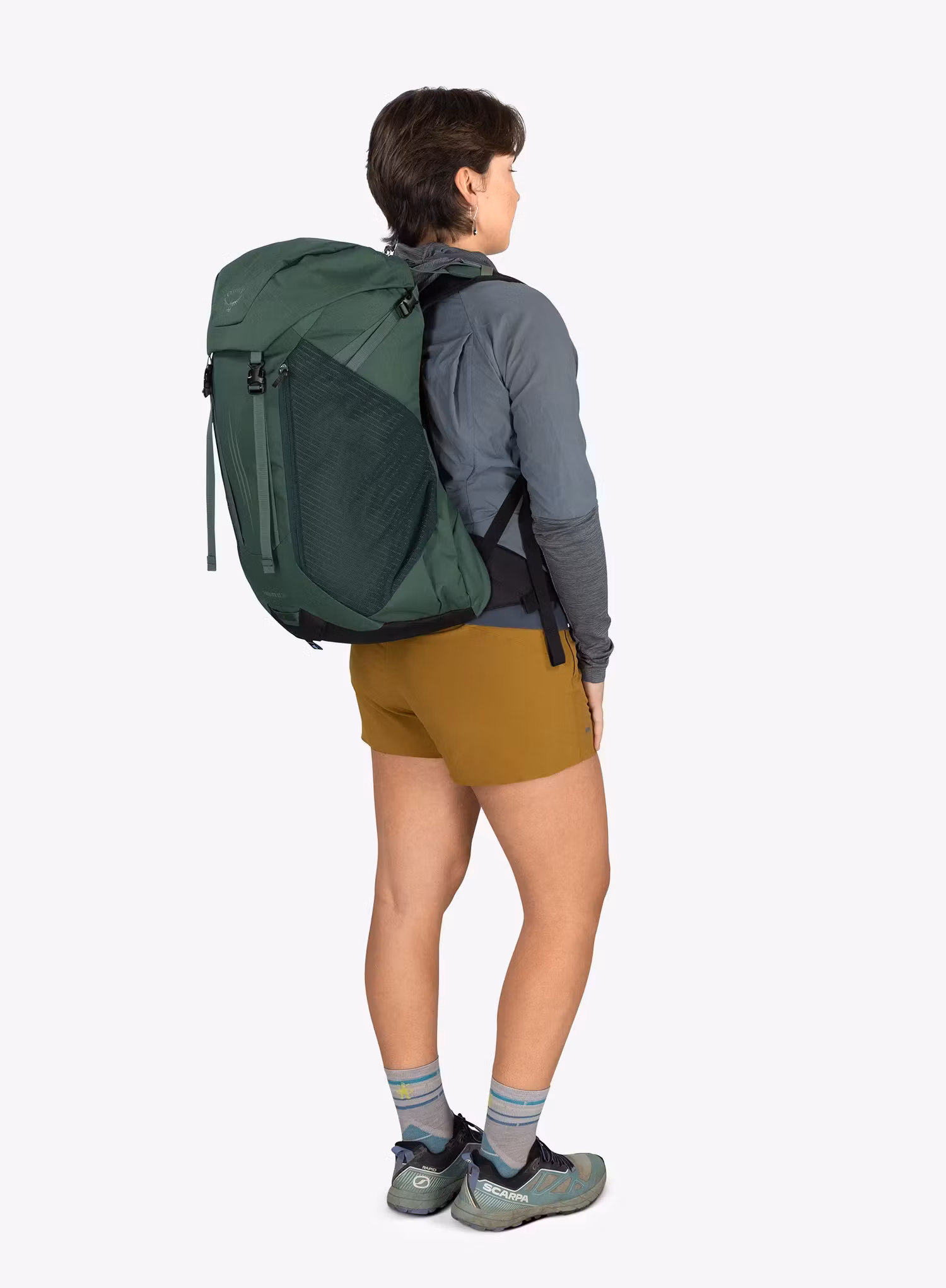 Рюкзак туристичний Osprey Hikelite LT 30 - tundra green