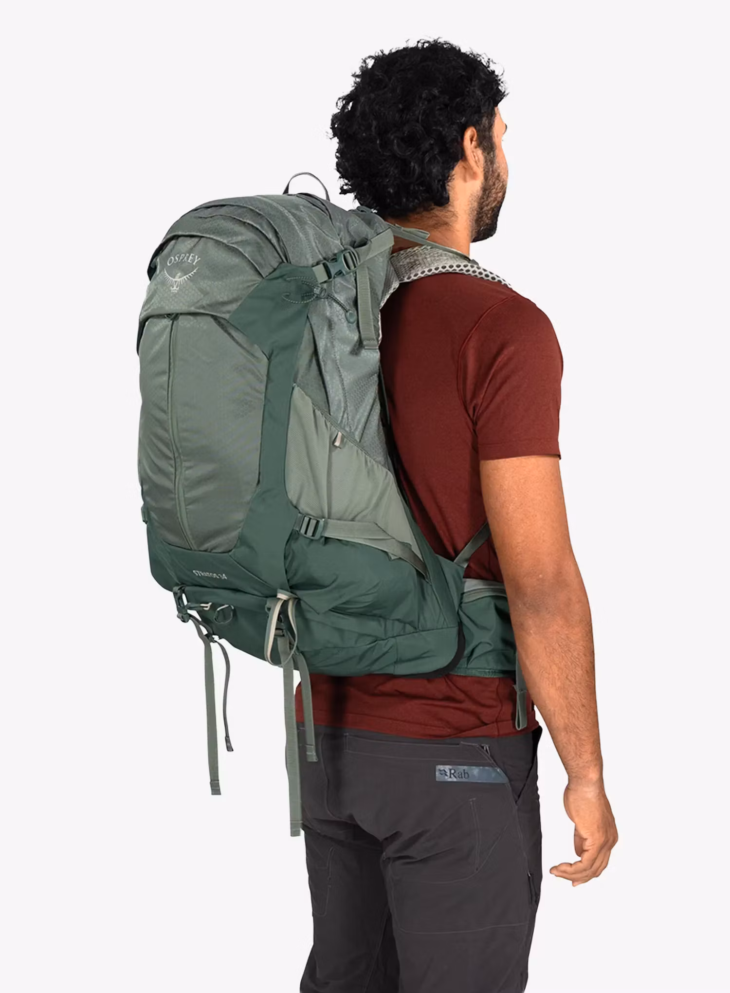 Рюкзак туристичний Osprey Stratos 34 - pine leaf green