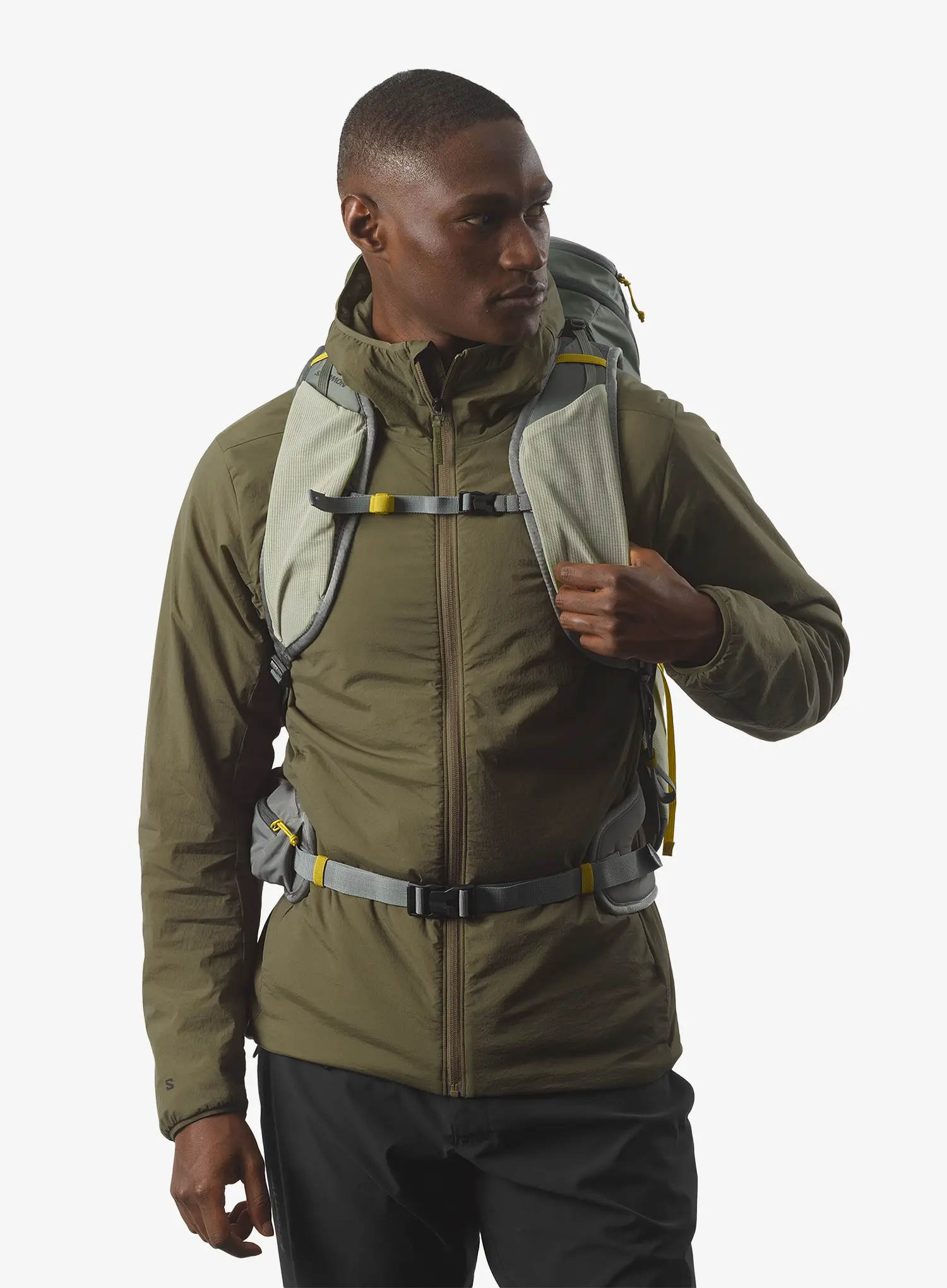 Рюкзак туристичний Salomon Aerotrek 30 - sage/seagrass/iron