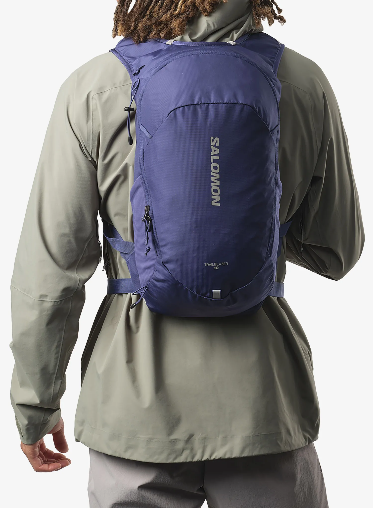 Рюкзак туристичний Salomon Trailblazer 10 - blue/gray