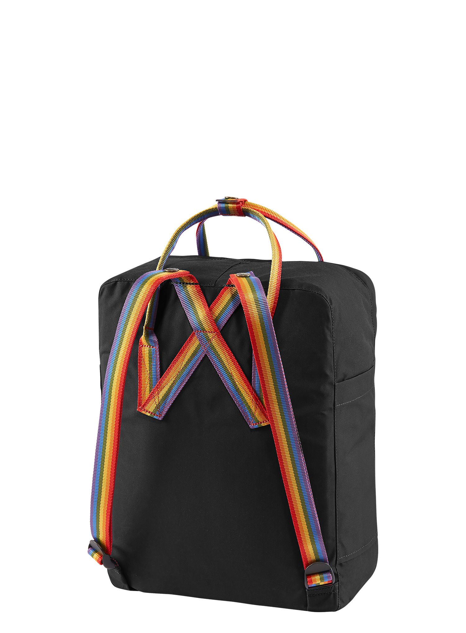 Рюкзак Fjallraven Kanken Rainbow - black/rainbow pattern